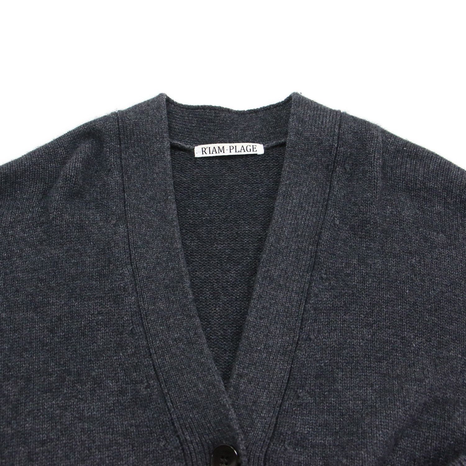 Plage プラージュ カーディガン チャコールグレー サイズ:FREE | 21