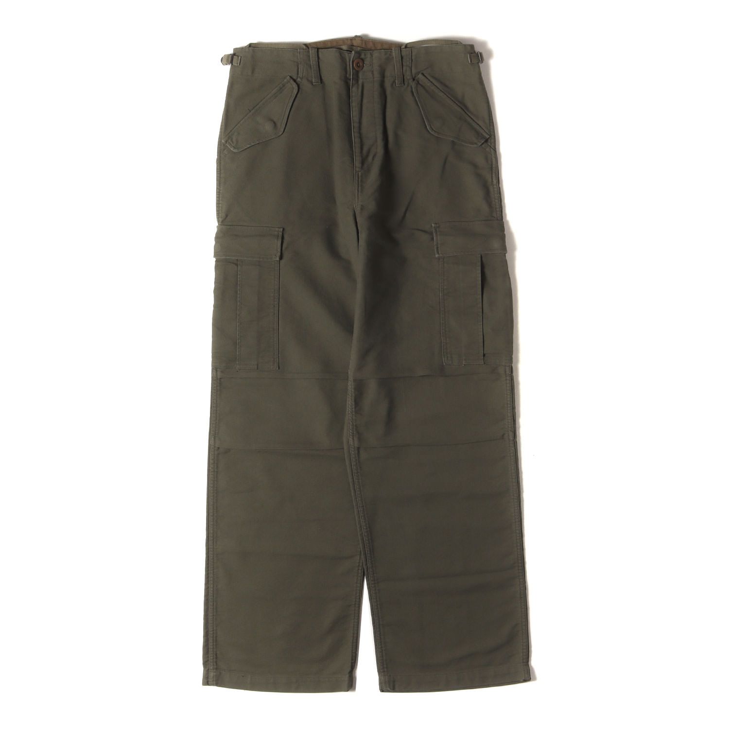 Nigel Cabourn ナイジェルケーボン パンツ カーキ サイズ 34 ミリタリー コットン カーゴパンツ ボトムス ズボン メンズ