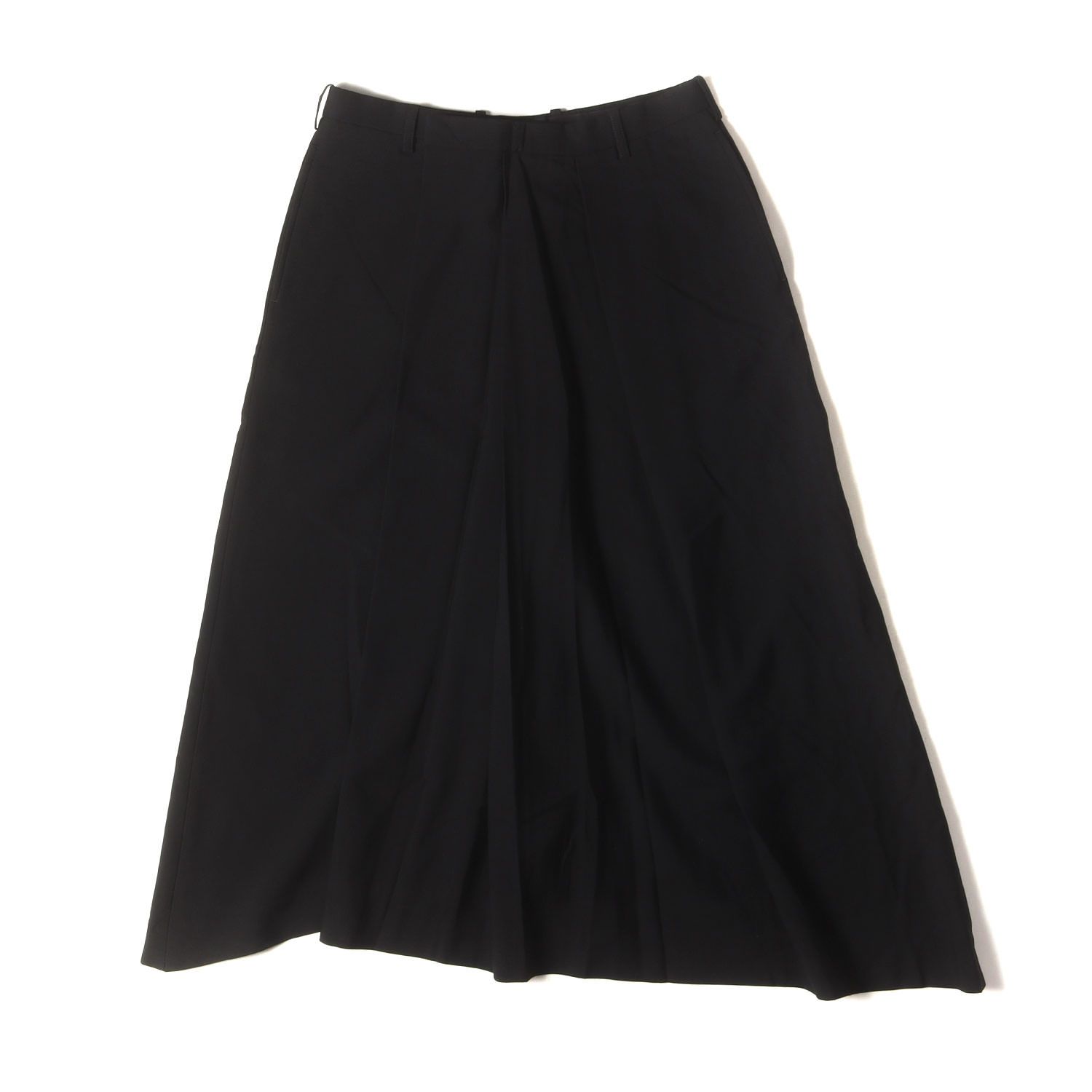 LAD ラッドミュージシャン パンツ ブラック 黒 サイズ 42 アシンメトリー ギャバジン 2119-555 ボトムス ズボン メンズ