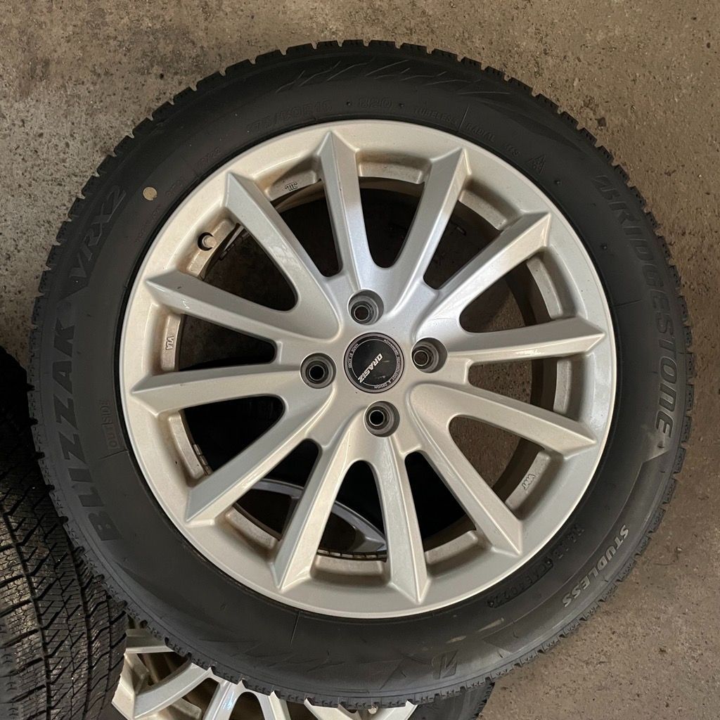  クロスビー スタッドレスVRX 2 アルミホイールセット4本 175 60 R 16 16インチ タイヤ ホイールセット