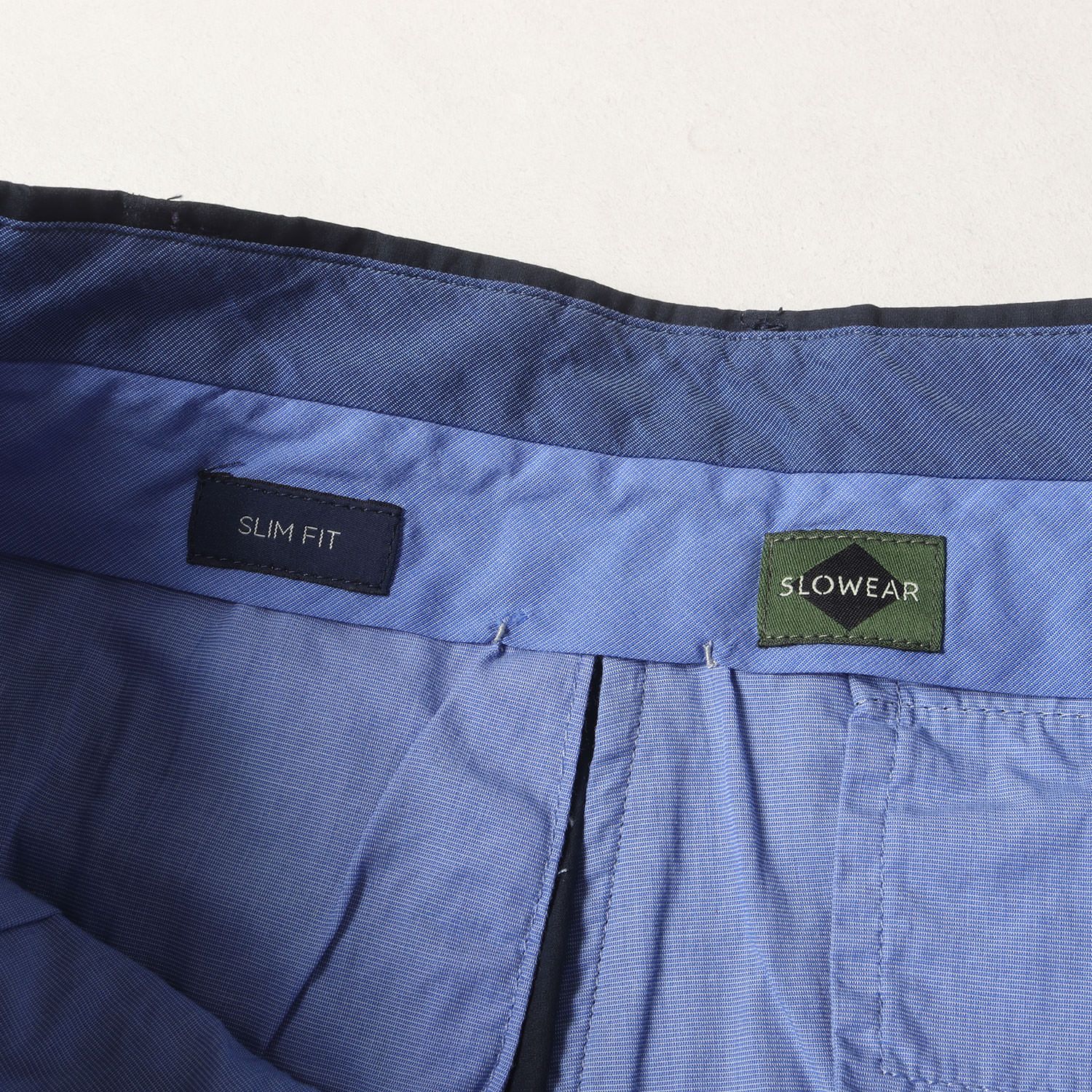 INCOTEX インコテックス パンツ ネイビー 紺 サイズ:48 | ストレッチ