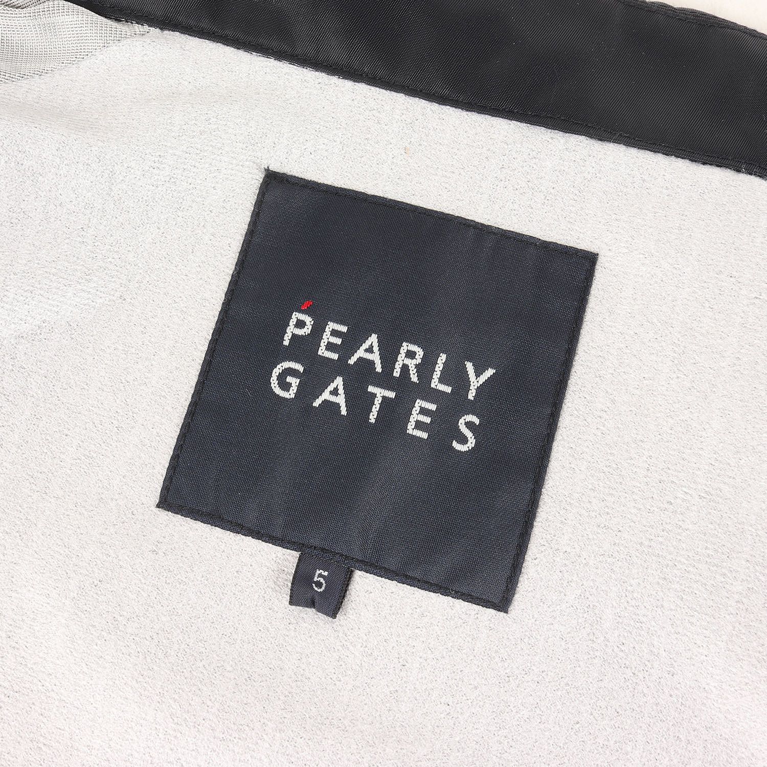 PEARLY GATES パーリー ゲイツ ジャケット ブラック 黒 サイズ:5
