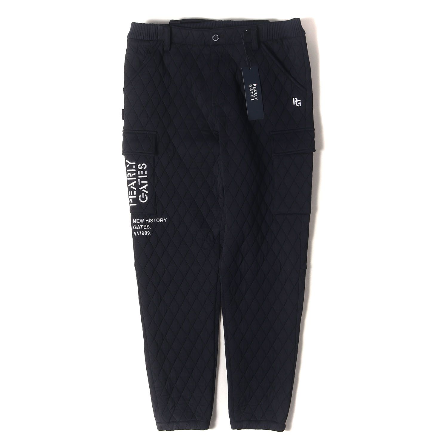 新品】PEARLY GATES パーリー ゲイツ パンツ ネイビー 紺 サイズ:5