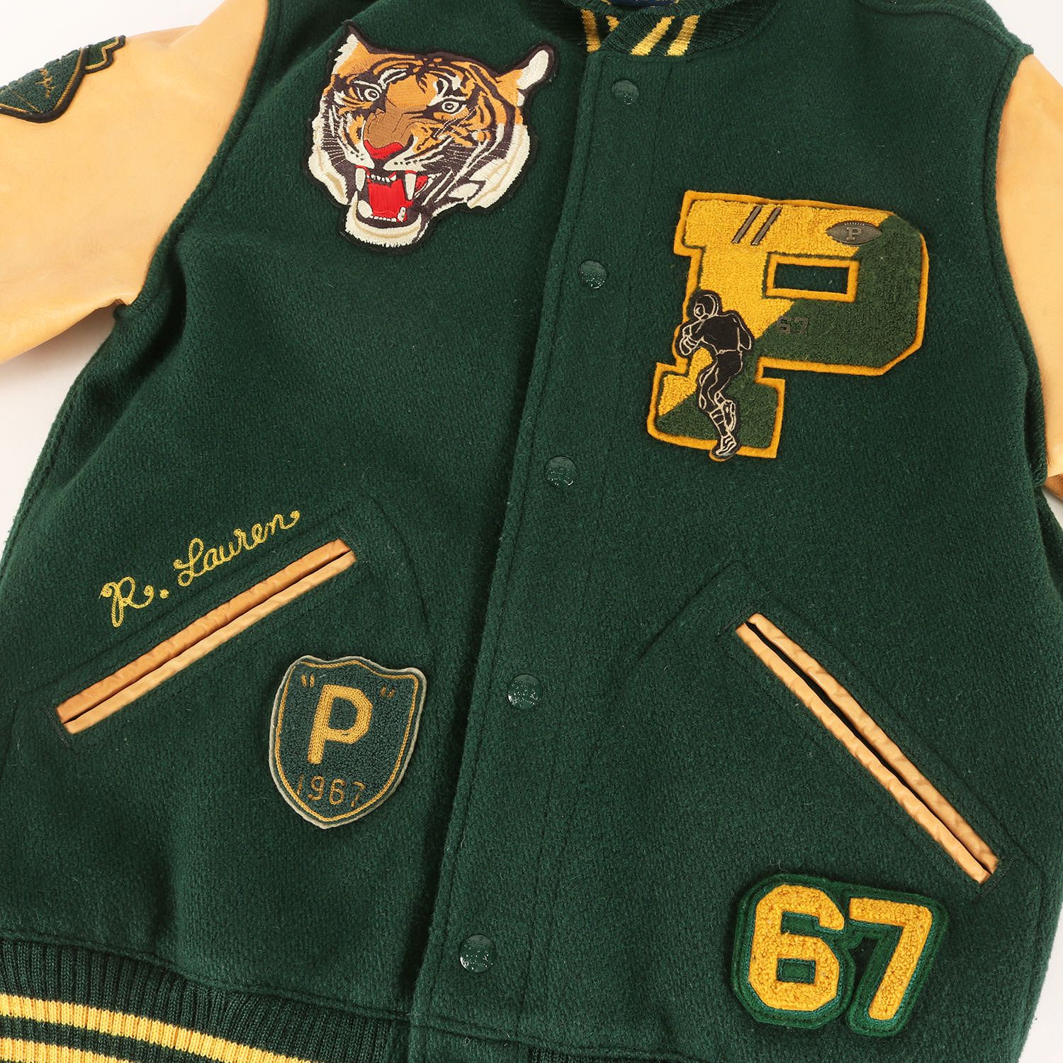 POLO Ralph Lauren ポロ ラルフローレン スタジャン グリーン サイズ:M