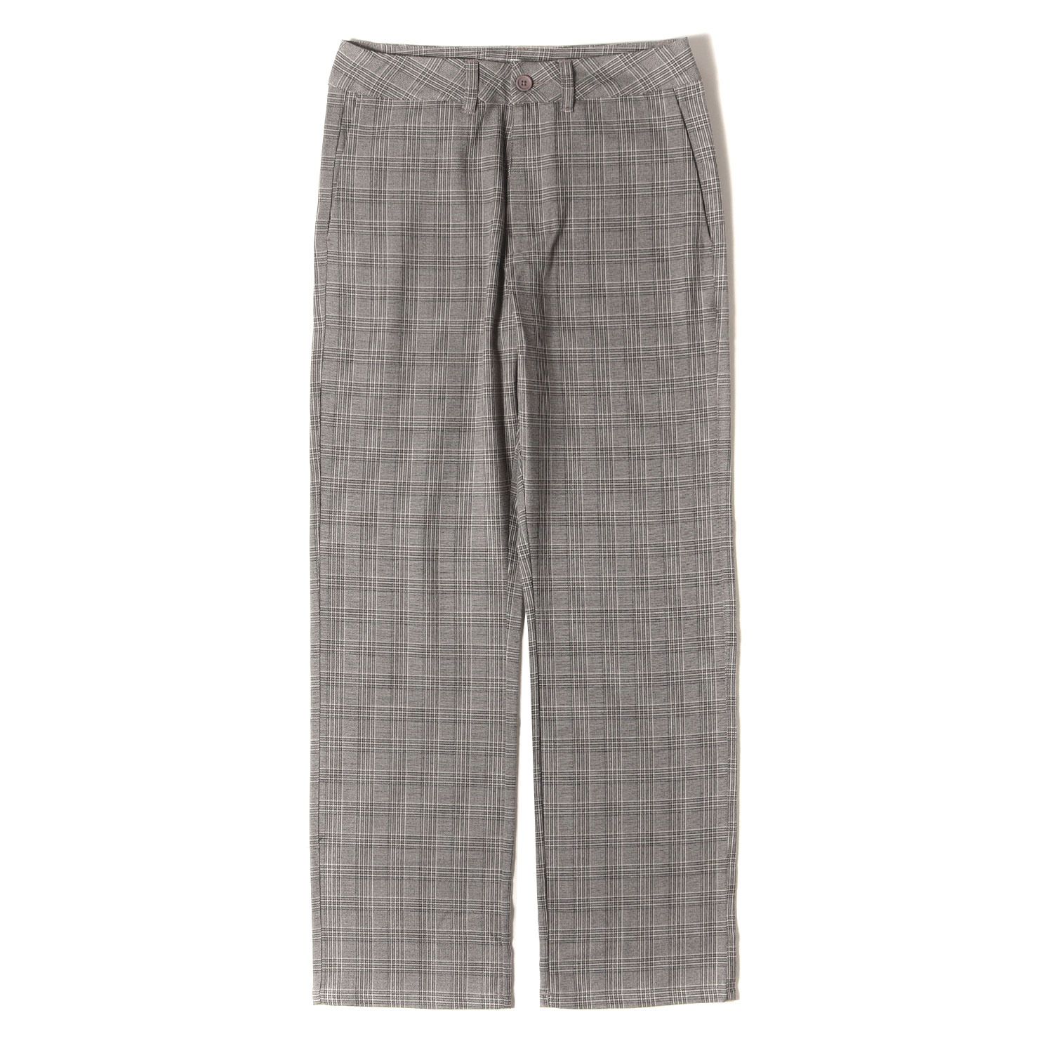 GOLF スチューデンツゴルフ パンツ グレー サイズ S 25 SS グレンチェック ストレッチポリ 070 5131001 ボトムス ズボン メンズ