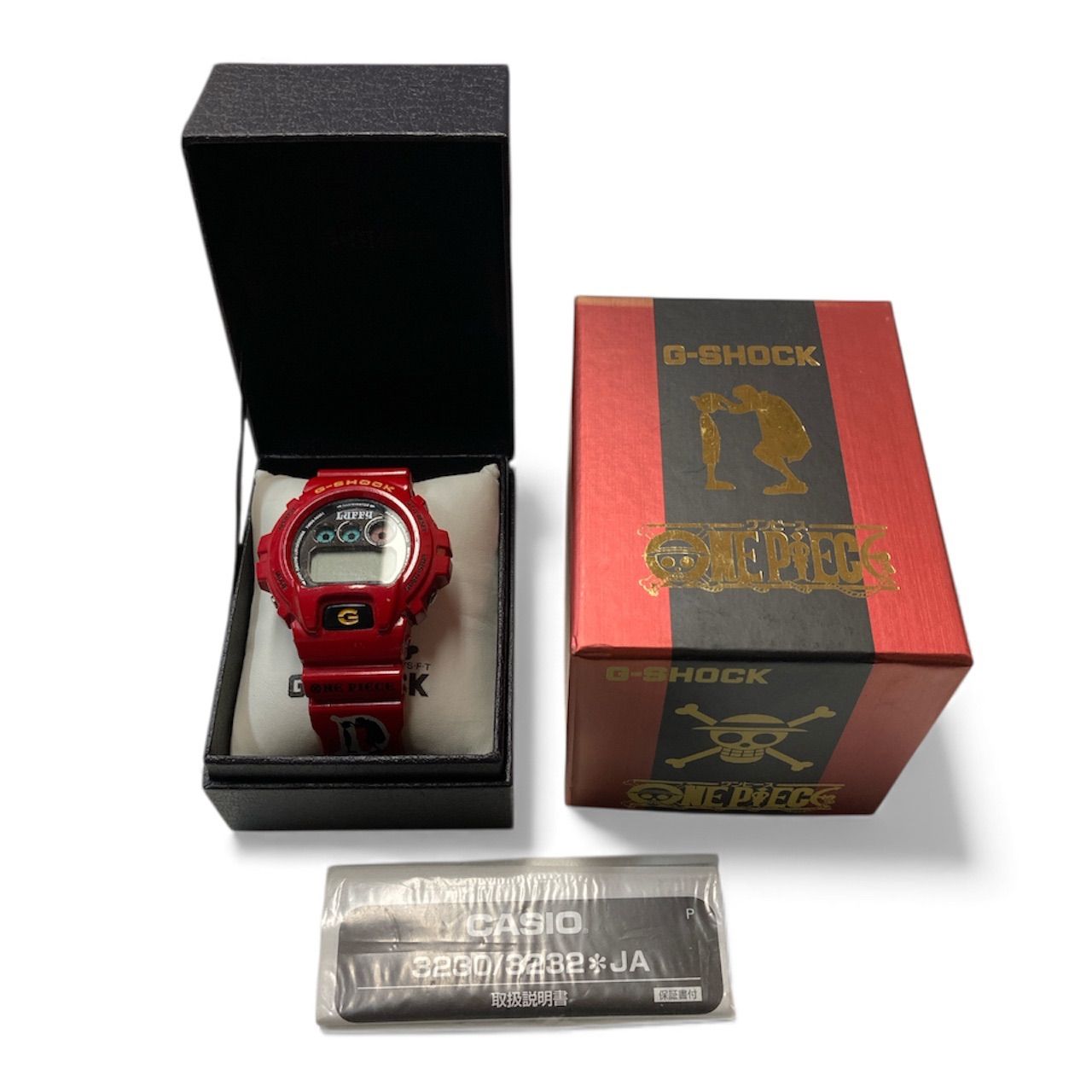 9999本限定】G-SHOCK ONE PIECE ワンピース ルフィ 麦わらのルフィ