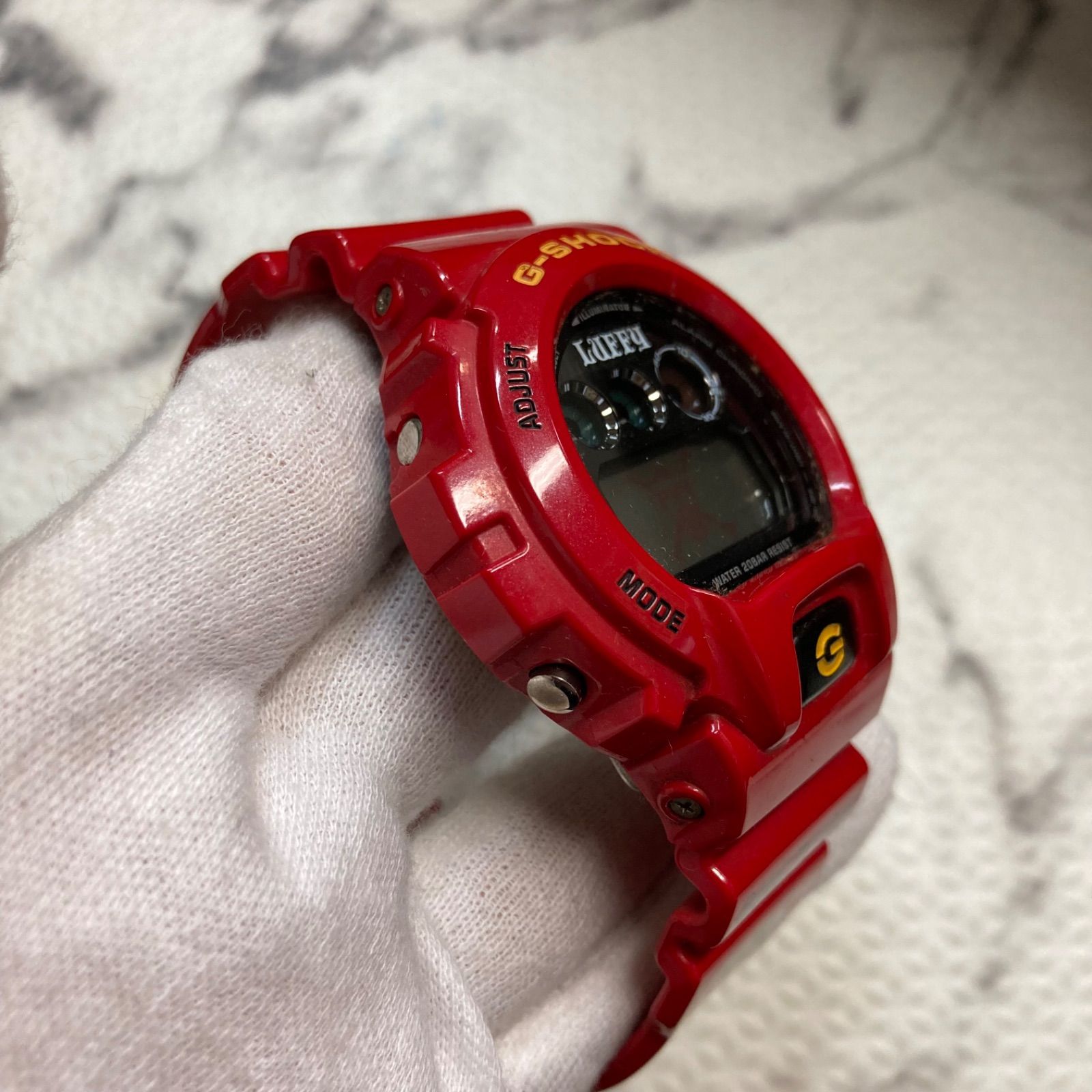 9999本限定】G-SHOCK ONE PIECE ワンピース ルフィ 麦わらのルフィ