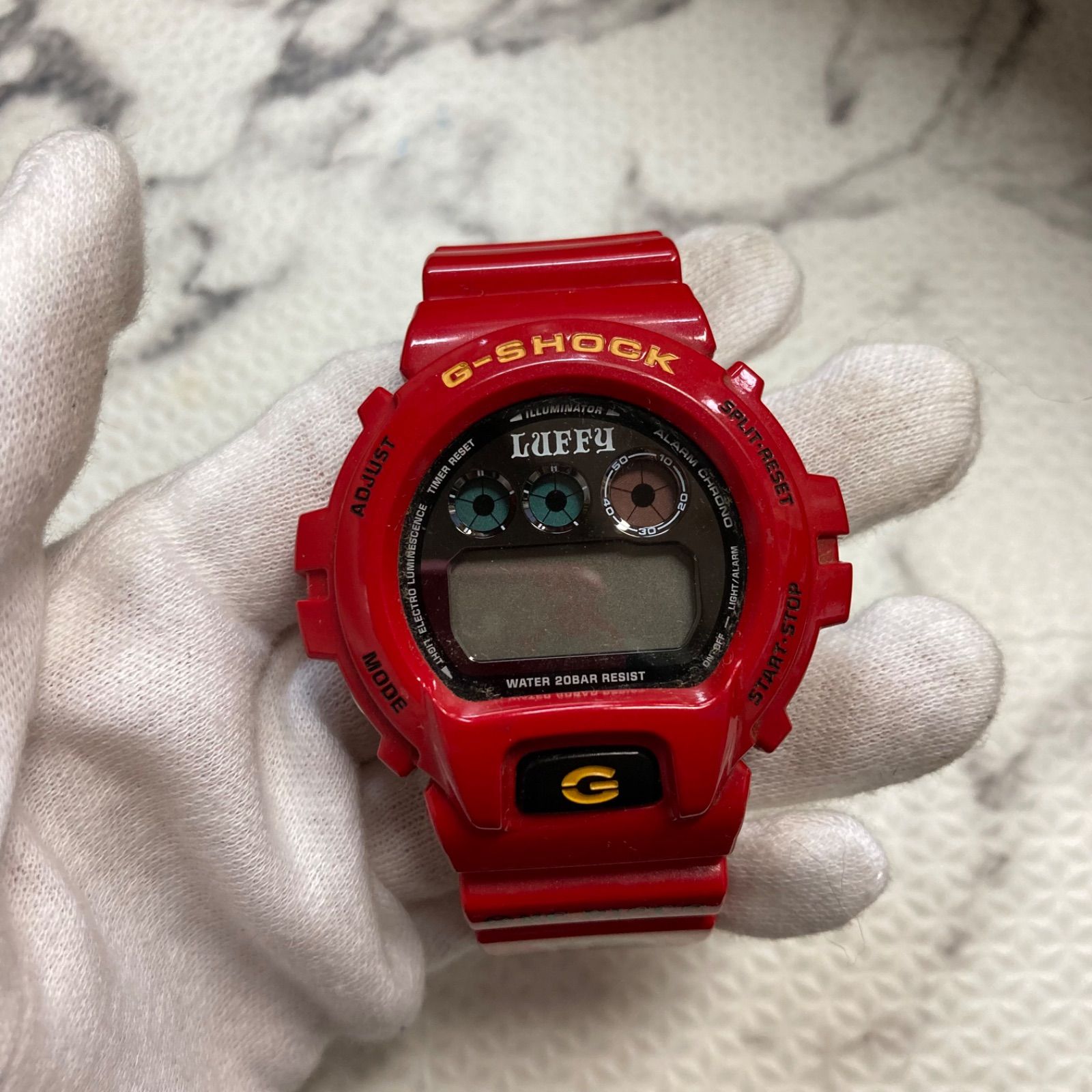9999本限定】G-SHOCK ONE PIECE ワンピース ルフィ 麦わらのルフィ