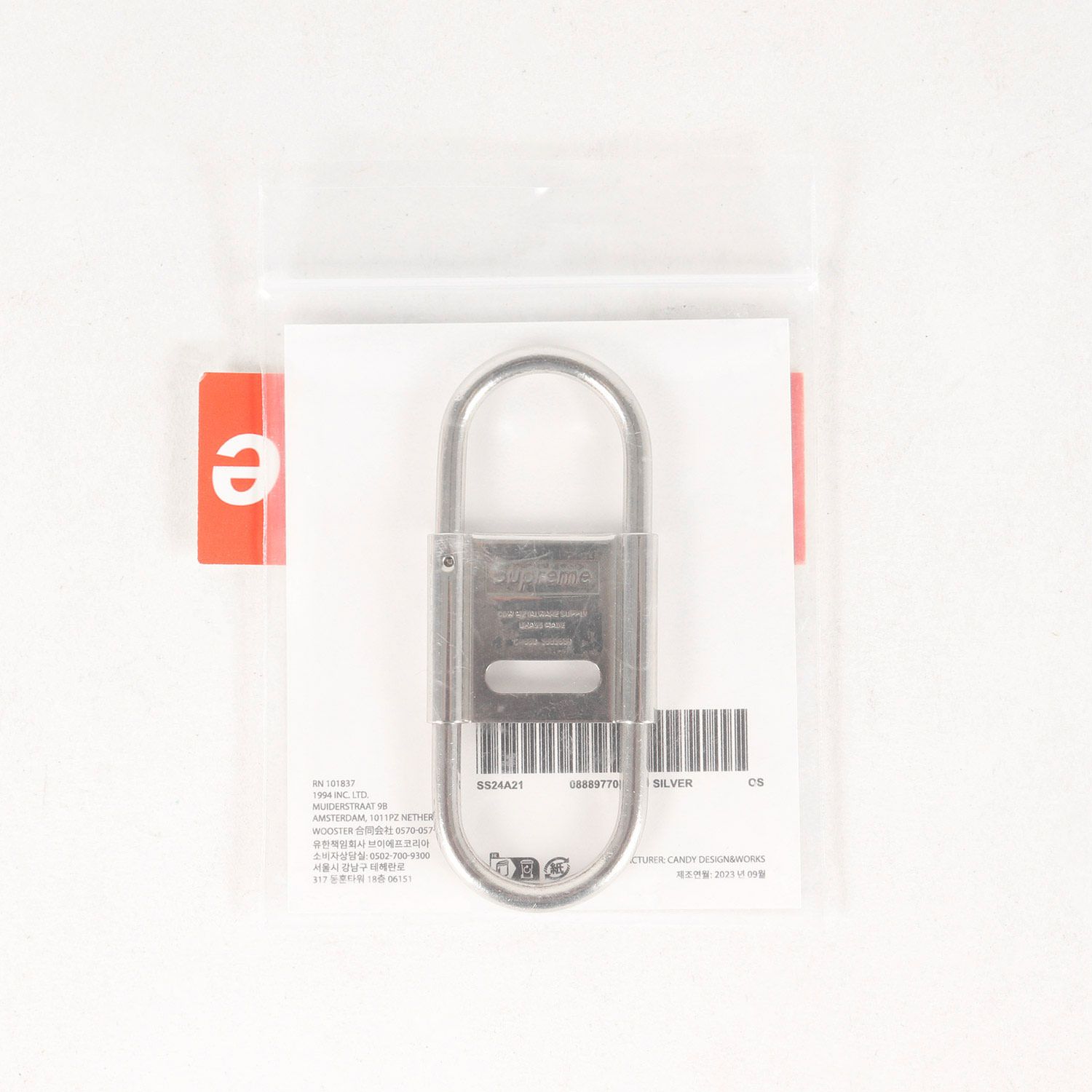 Supreme シュプリーム | 24SS C.D.W デルタ カラビナ キーリング