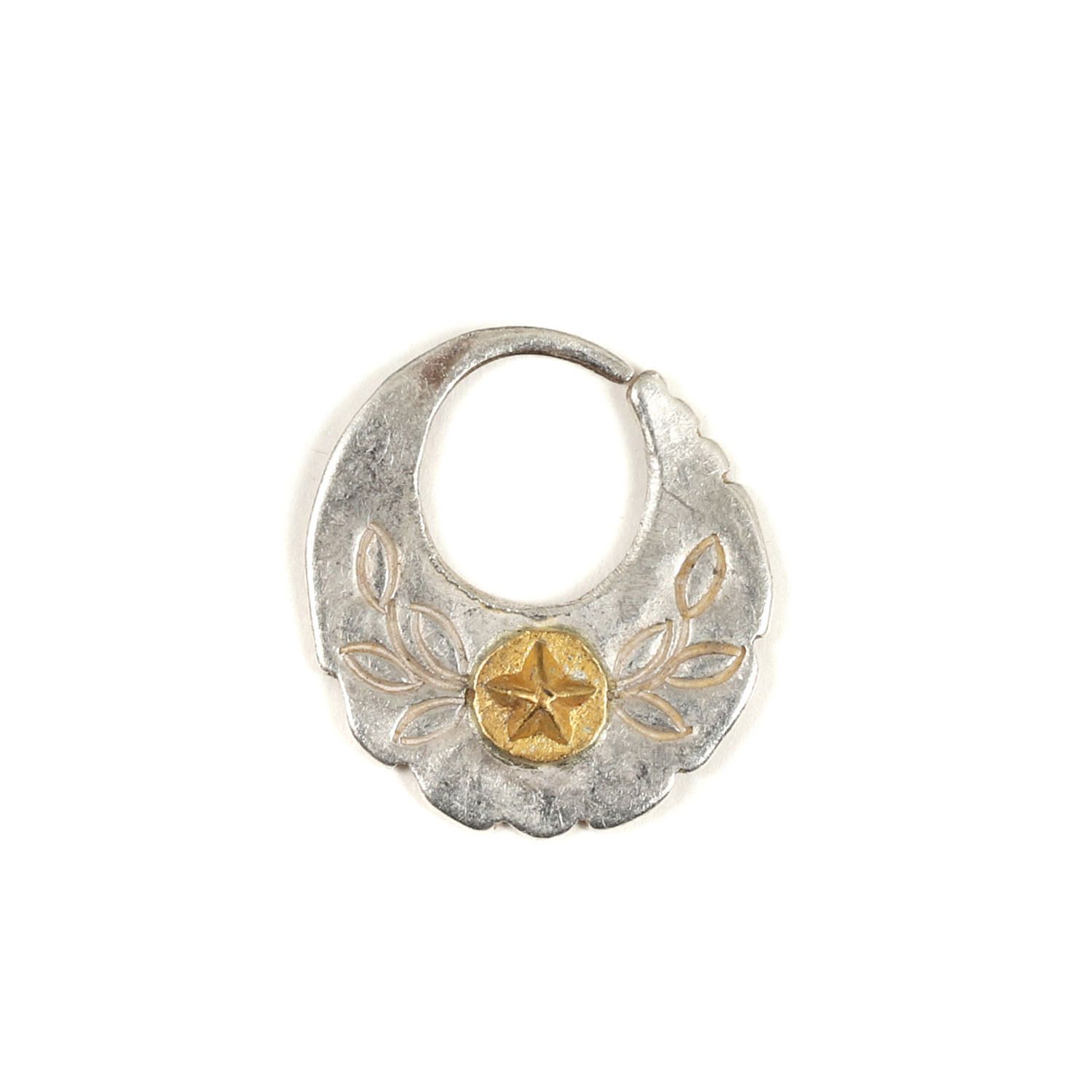 BINGO BROTHERS ビンゴブラザーズ | 24Kスター付き ラージ ピアス (左