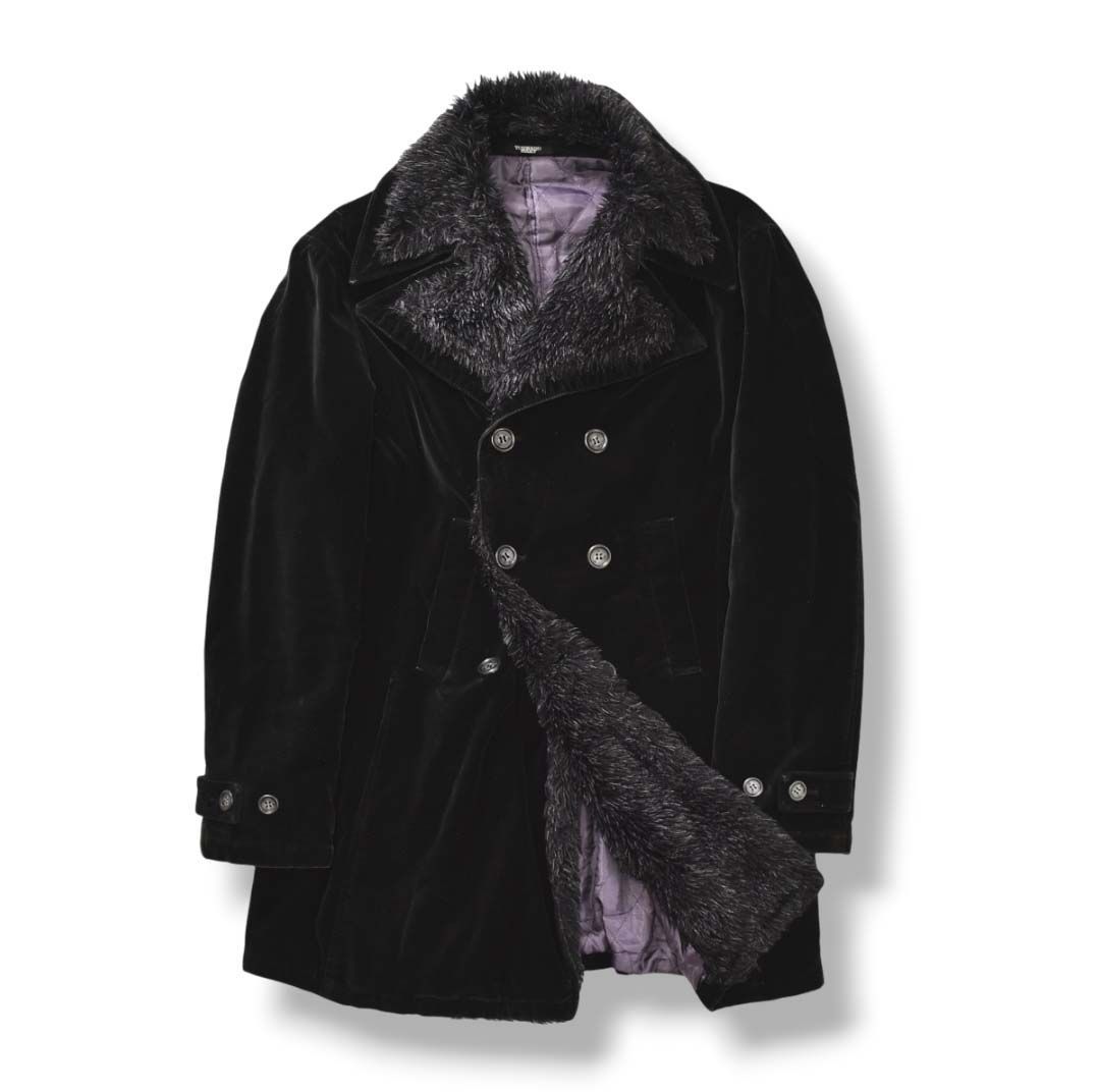 トルネードマート TORNADO MART ベロア ファー コート キルティング