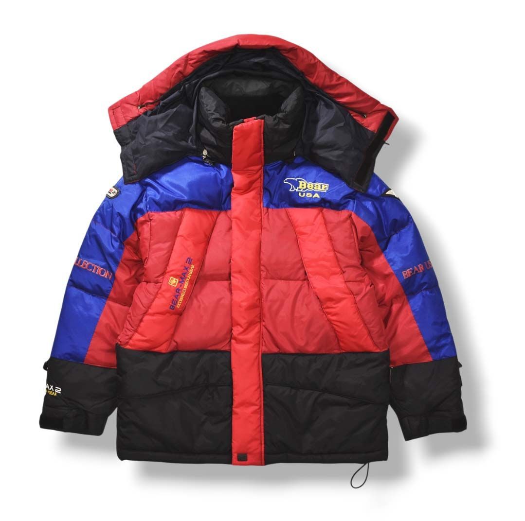 90s ヴィンテージ ベアー BearUSA 550FP フィルパワー フーデット 