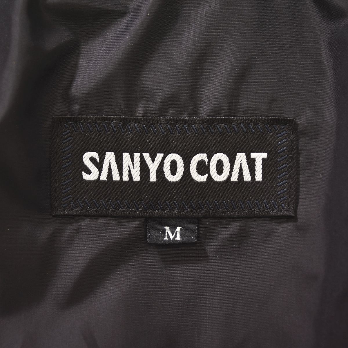 極暖】 サンヨー SANYO COAT ホワイト グース ダウン ミドル コート 