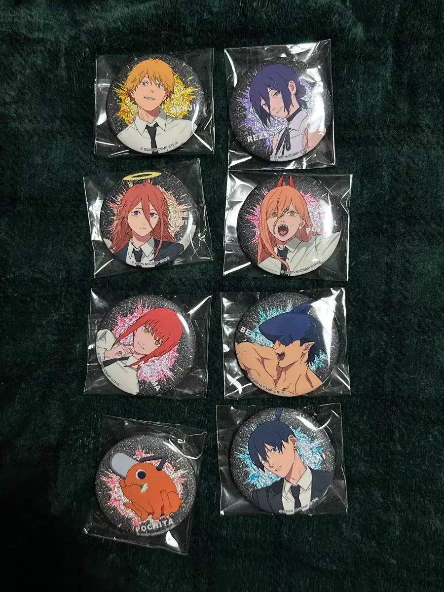 チェンソーマン レゼ編 ラメキラ 缶バッジ 8種 まとめ - メルカリ