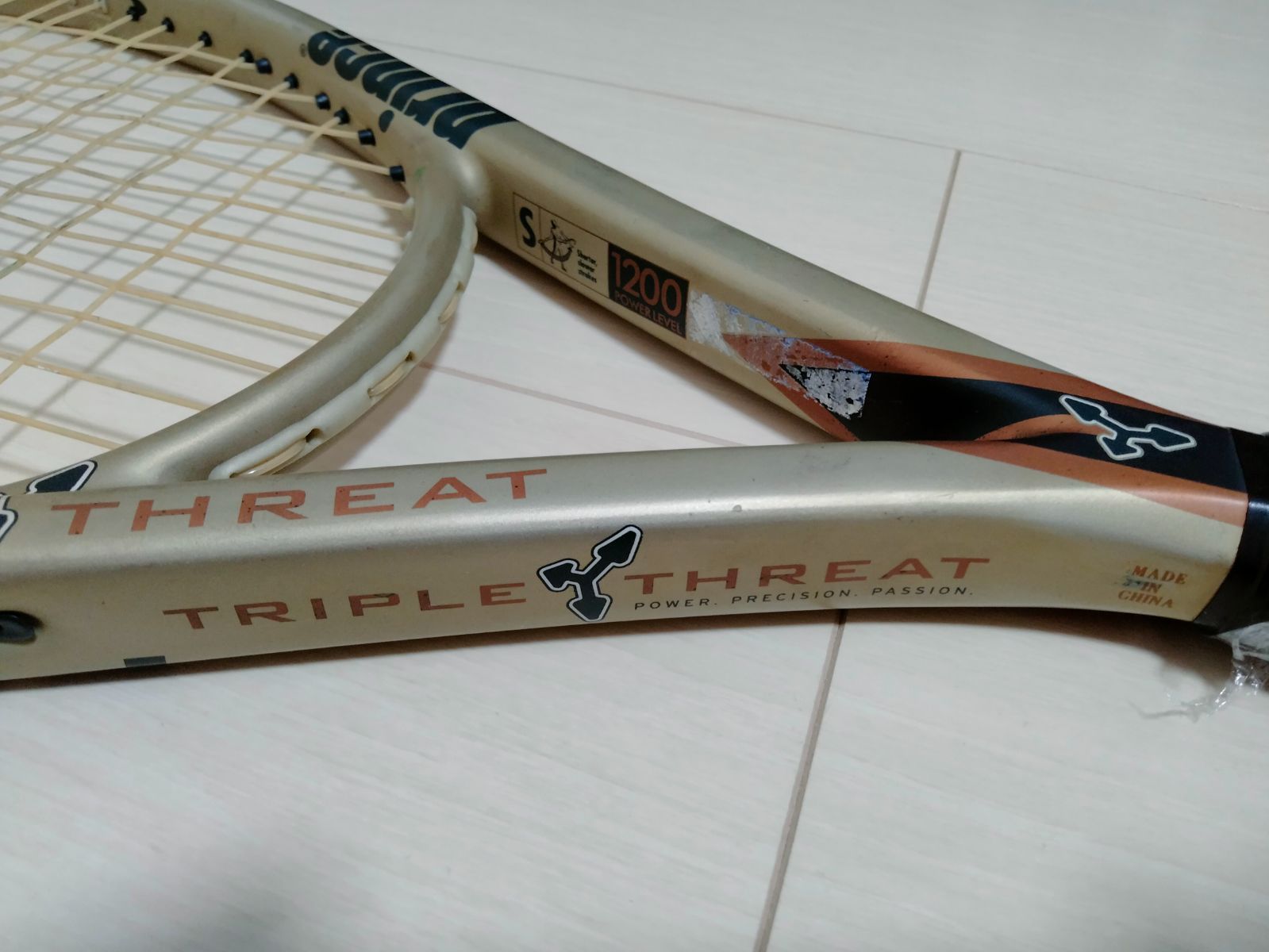 良品】Prince Triple Threat RIP 硬式テニスラケット G2 OVERSIZE 115