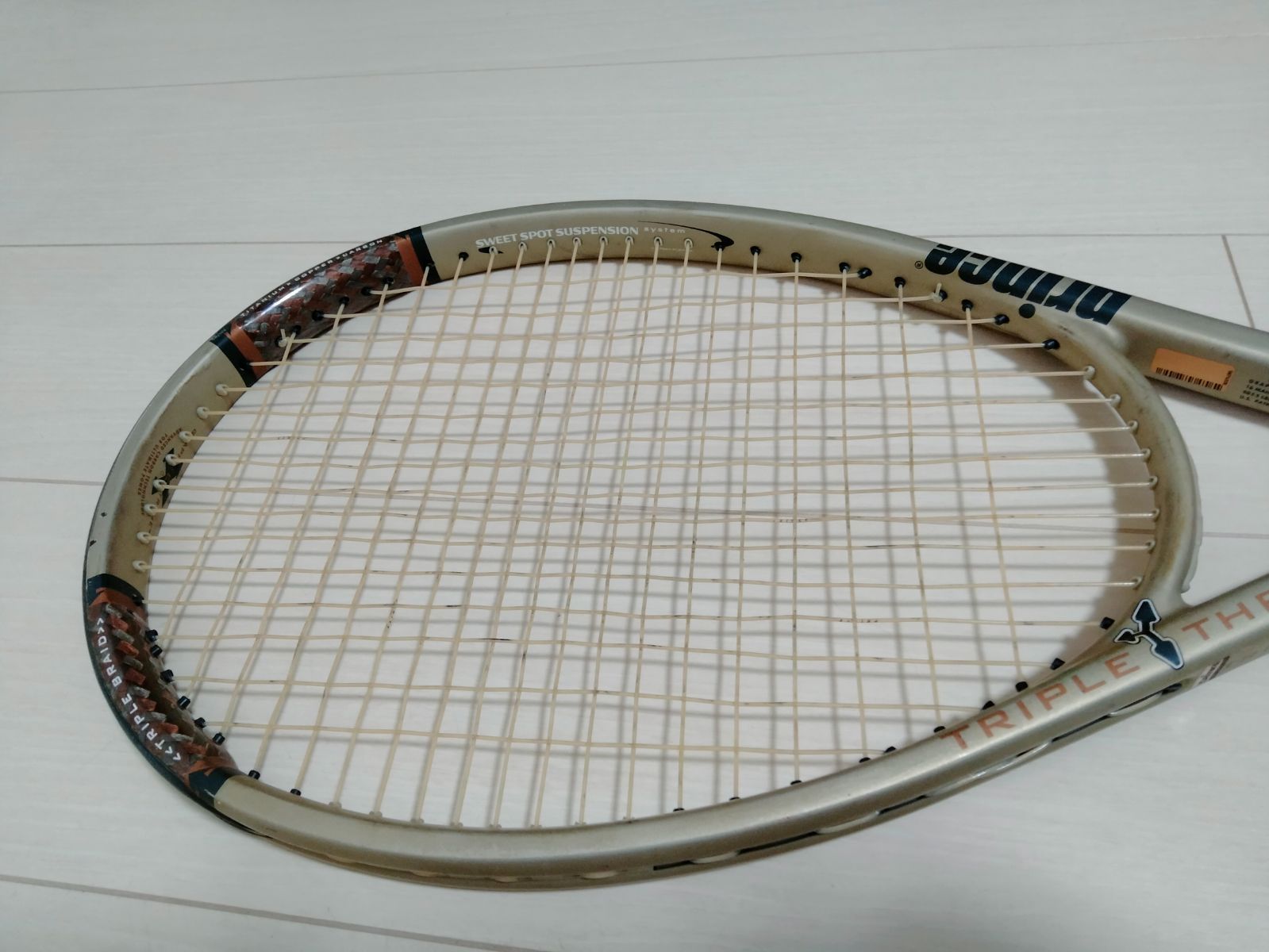 良品】Prince Triple Threat RIP 硬式テニスラケット G2 OVERSIZE 115
