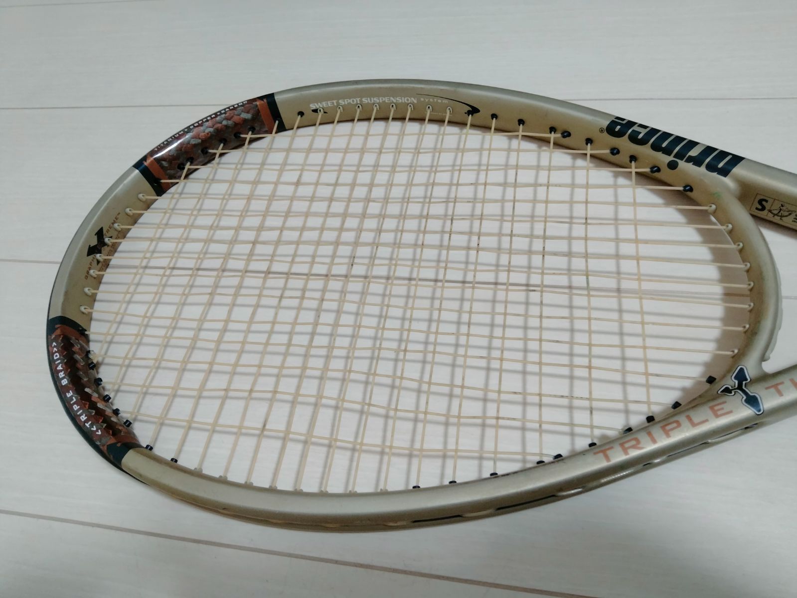 良品】Prince Triple Threat RIP 硬式テニスラケット G2 OVERSIZE 115