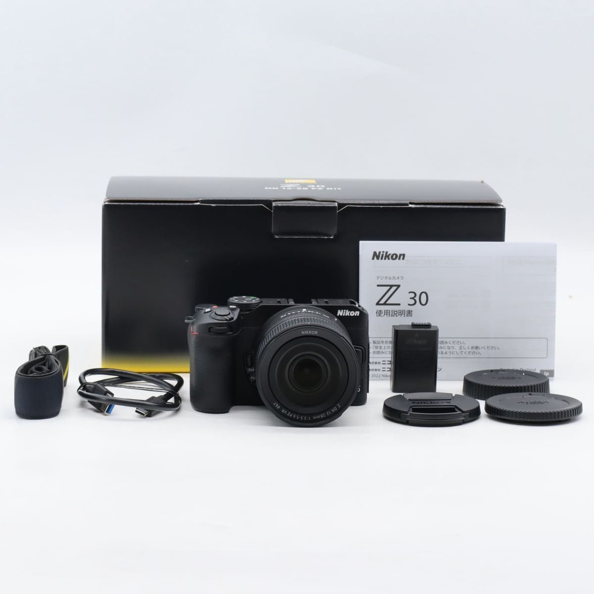 ショット数74】Nikon Z30 12-28 PZ VR レンズキット APS-C コンパクト 
