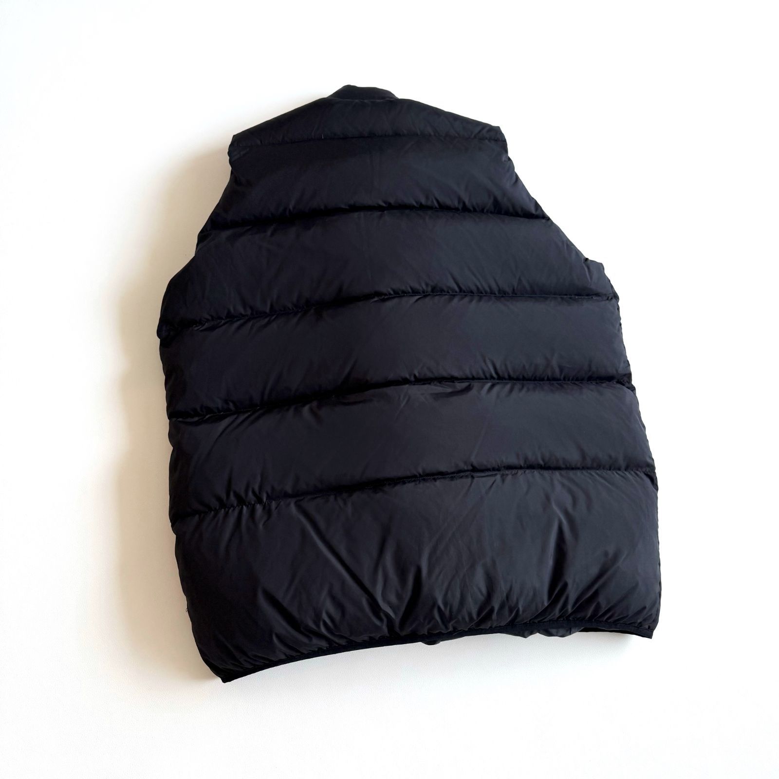 NEARBYME ニアバイミー オーバーサイズ ダウンベスト ブラック ダウン