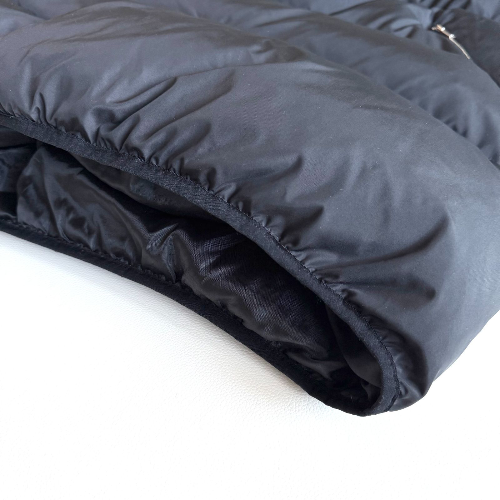 NEARBYME ニアバイミー オーバーサイズ ダウンベスト ブラック ダウン