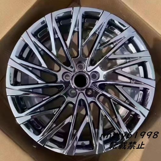 19インチ鍛造真空メッキスパイラル改装ホイール トヨタアルファードセナ用