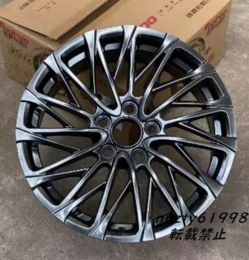 19インチ鍛造真空メッキスパイラル改装ホイール トヨタアルファードセナ用