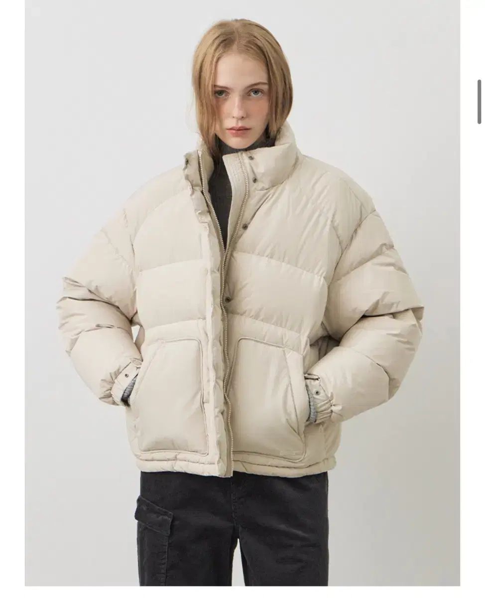 CITYBREEZE シティーブリーズ ベージュ ショートダウン レディース