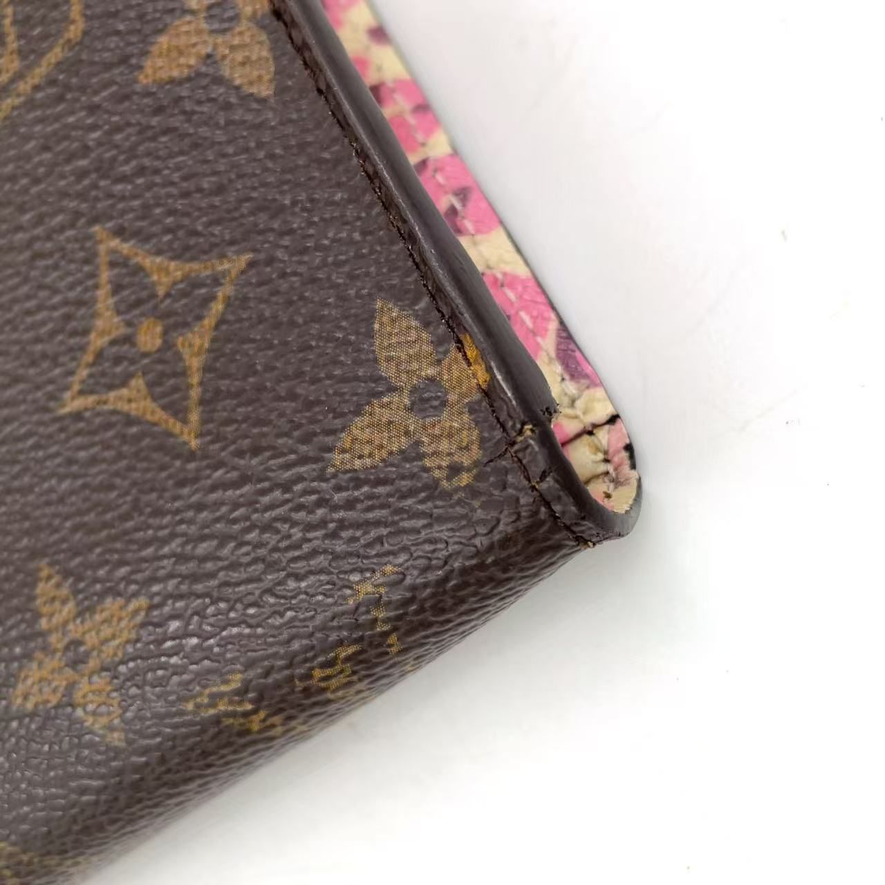 【良品】ルイヴィトン　ポルトフォイユ　アンソリット　レオパード　モノグラム LOUIS VUITTON ポルトフォイユ・アンソリット 二つ折り長財布