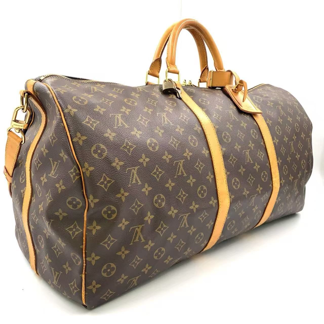 LOUIS VUITTON キーポル バンドリエール60 モノグラム モノグラム
