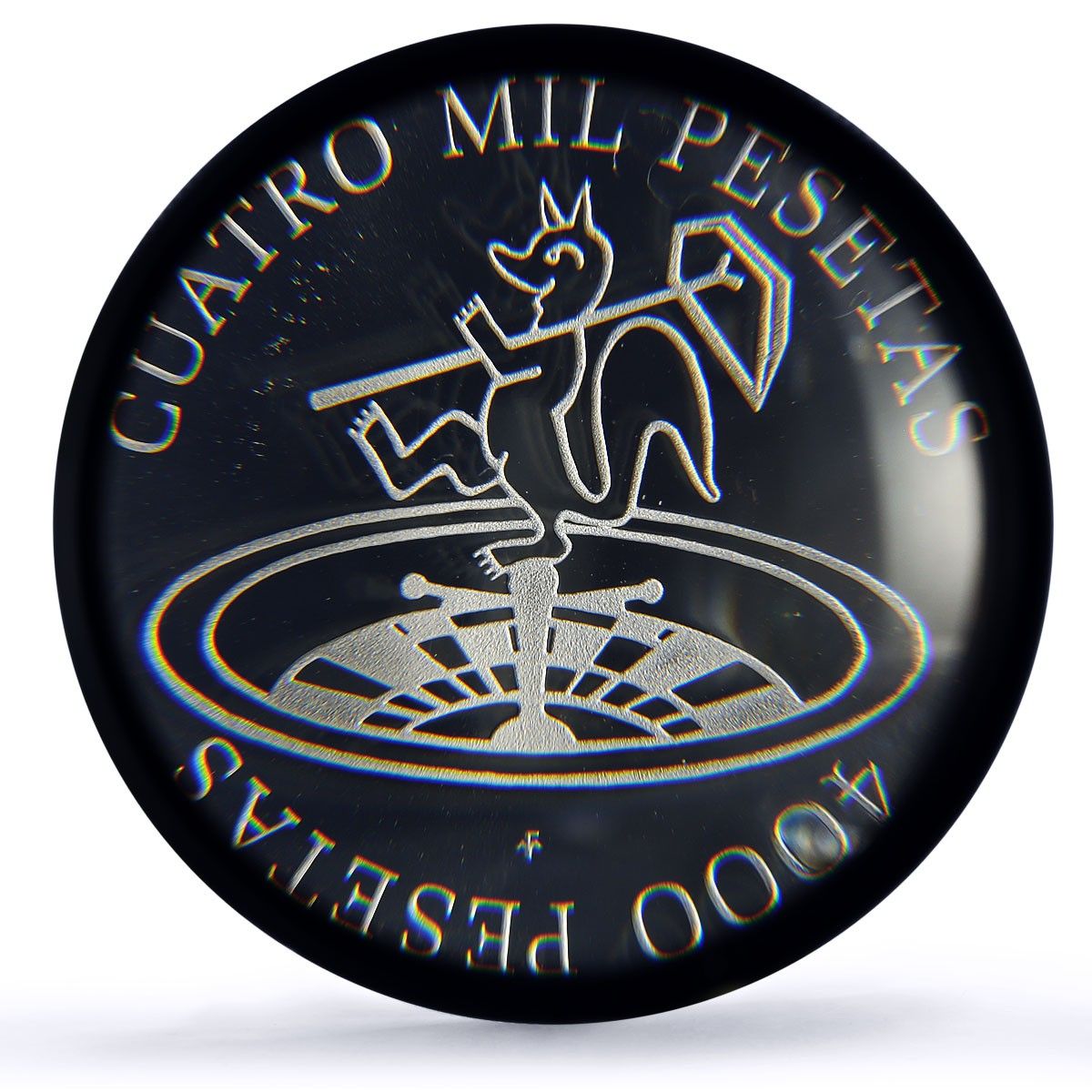 スペイン モンテピカヨカジノ ファンタジートークン 4000 P PR 69 PCGS シルバー 1986 1988 FM