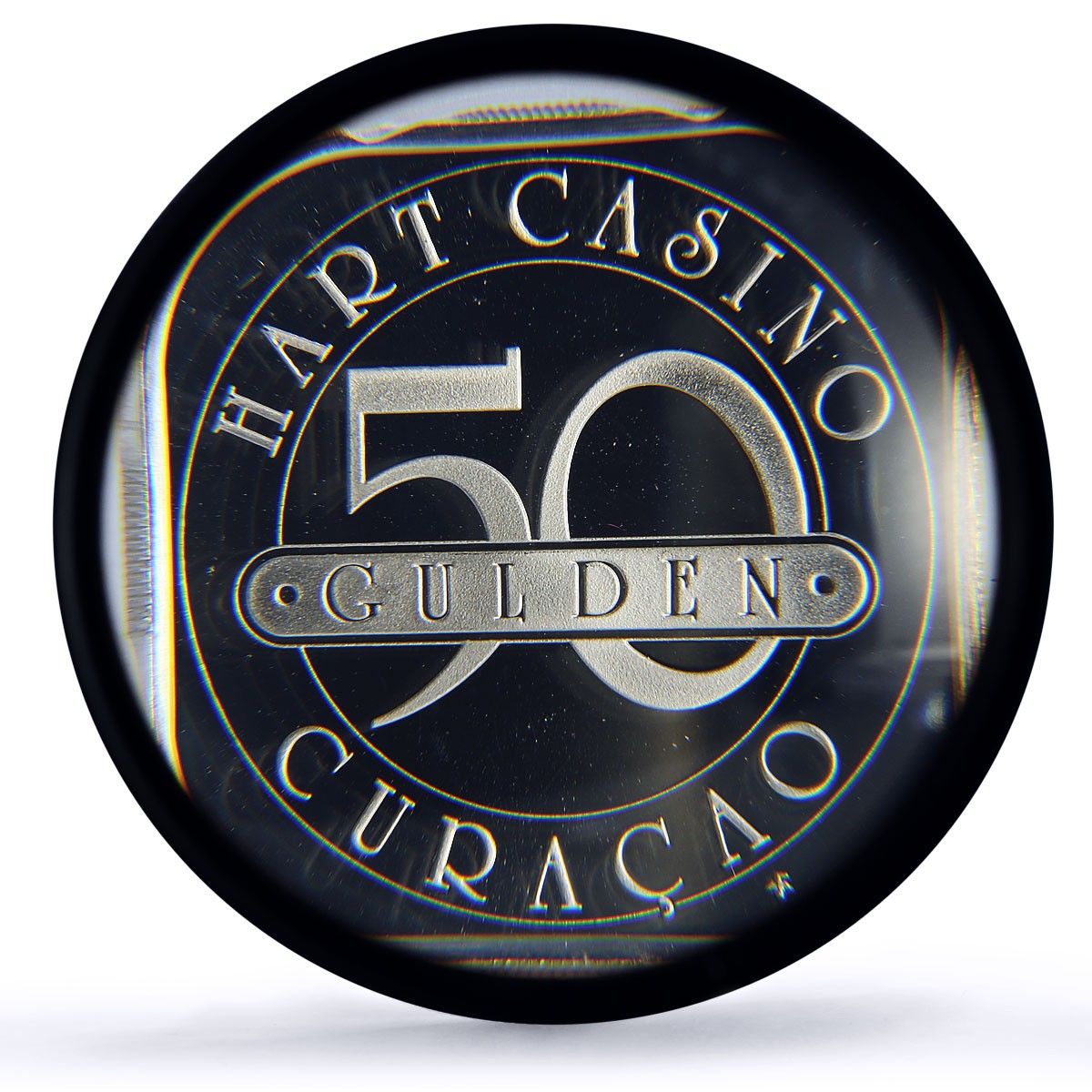 オランダ領キュラソー ハートカジノ ファンタジートークン PR 69 PCGS シルバー 1986 - 1988 FM