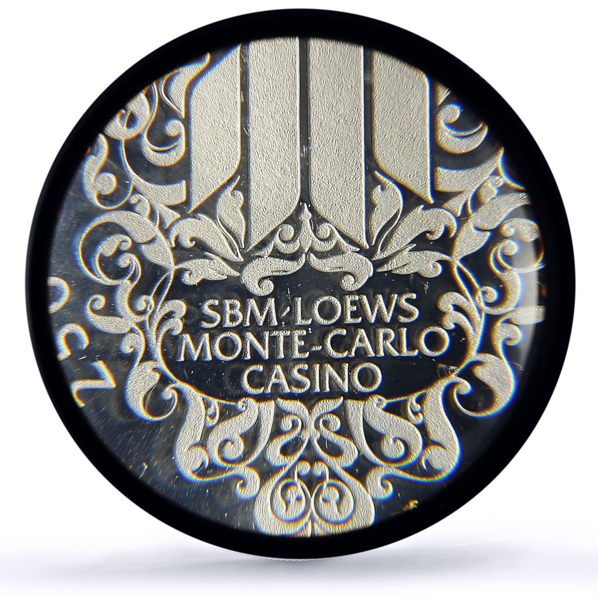 モナコ モンテカルロ カジノ ファンタジー トークン 250 Fr PR 69 PCGS シルバー 1986 1988 FM