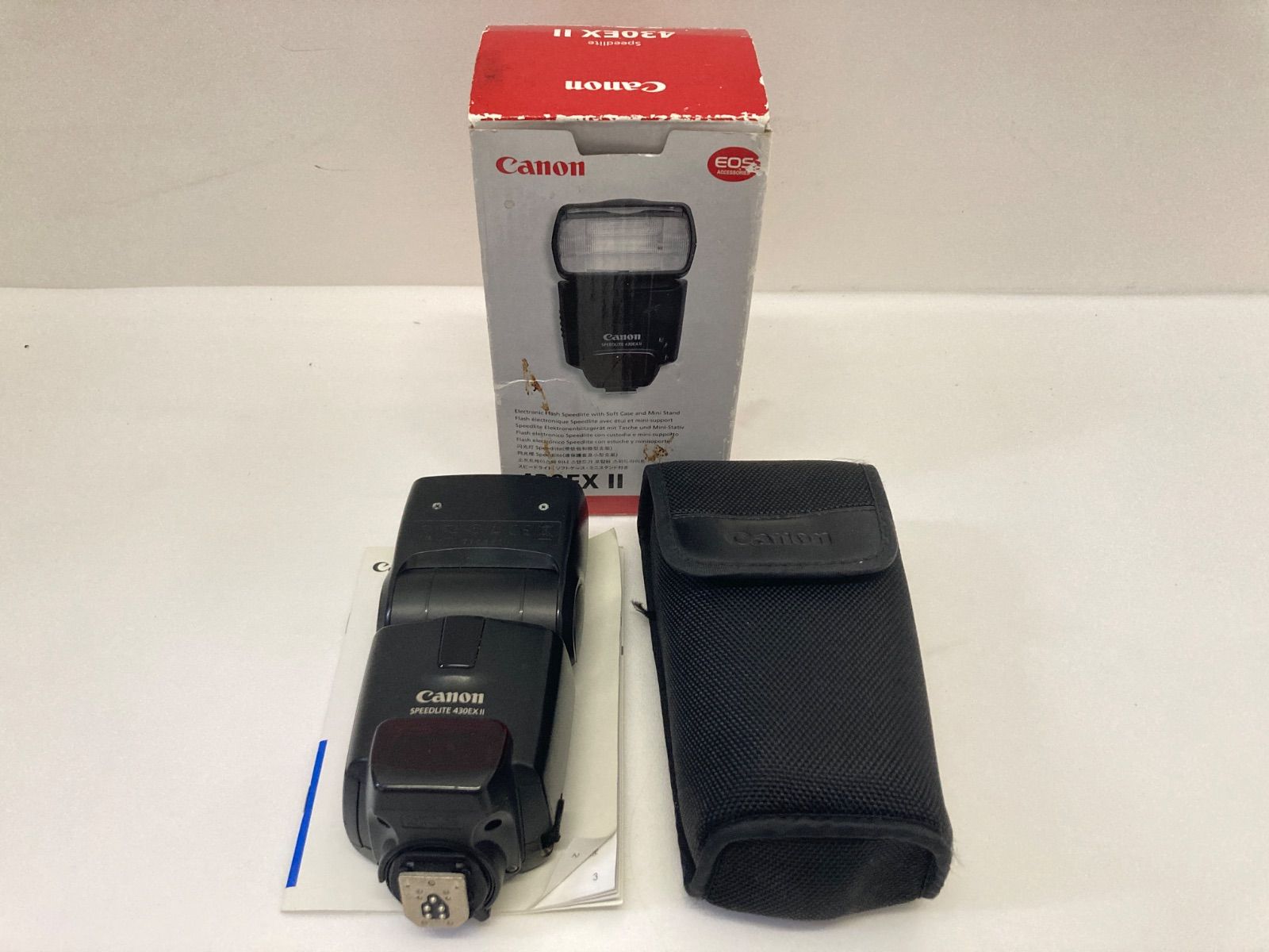 ♪ Canon スピードライト 430EX II フラッシュ - メルカリ