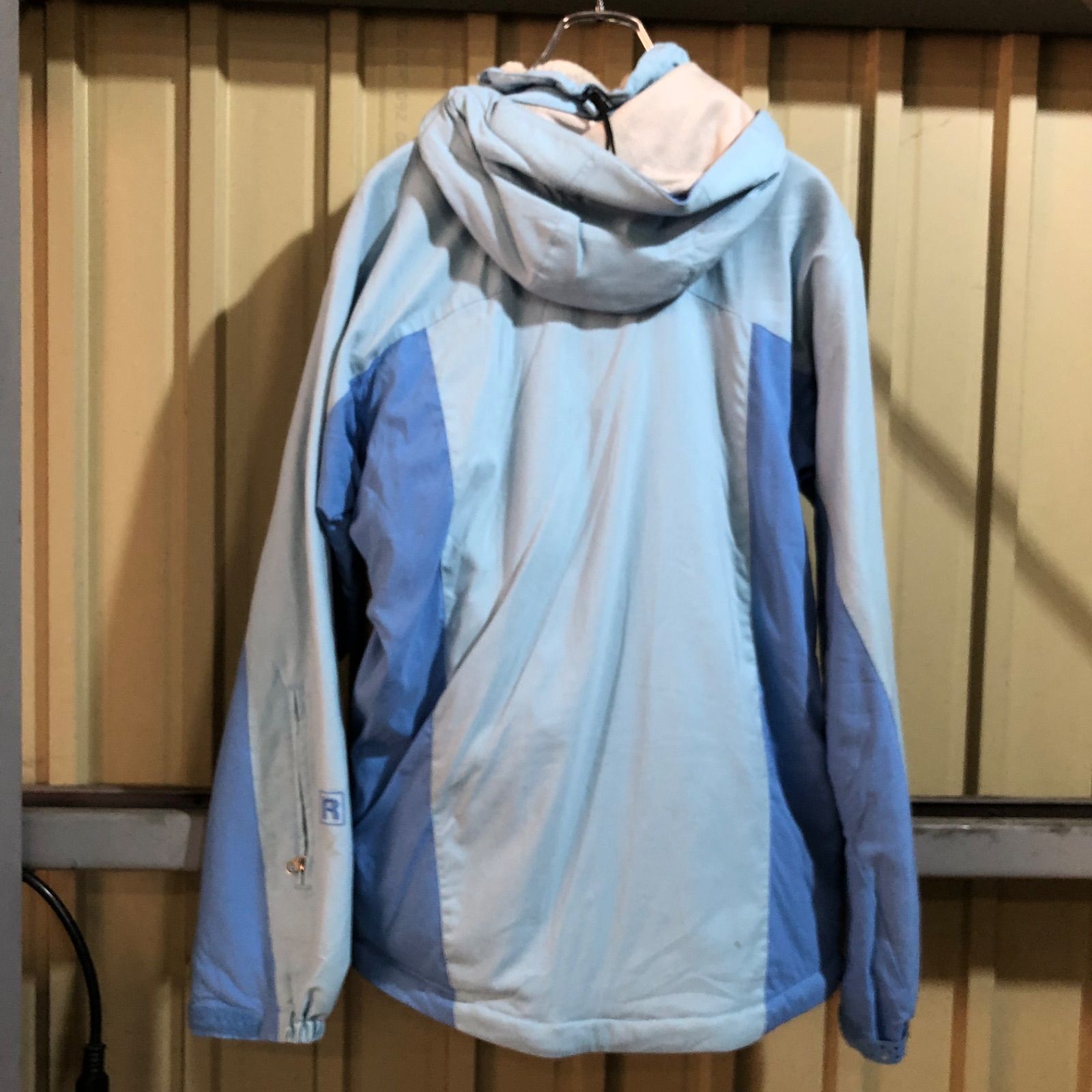 1024 patagonia ナイロンジャケット 水色 S パタゴニア ナイロンジップ