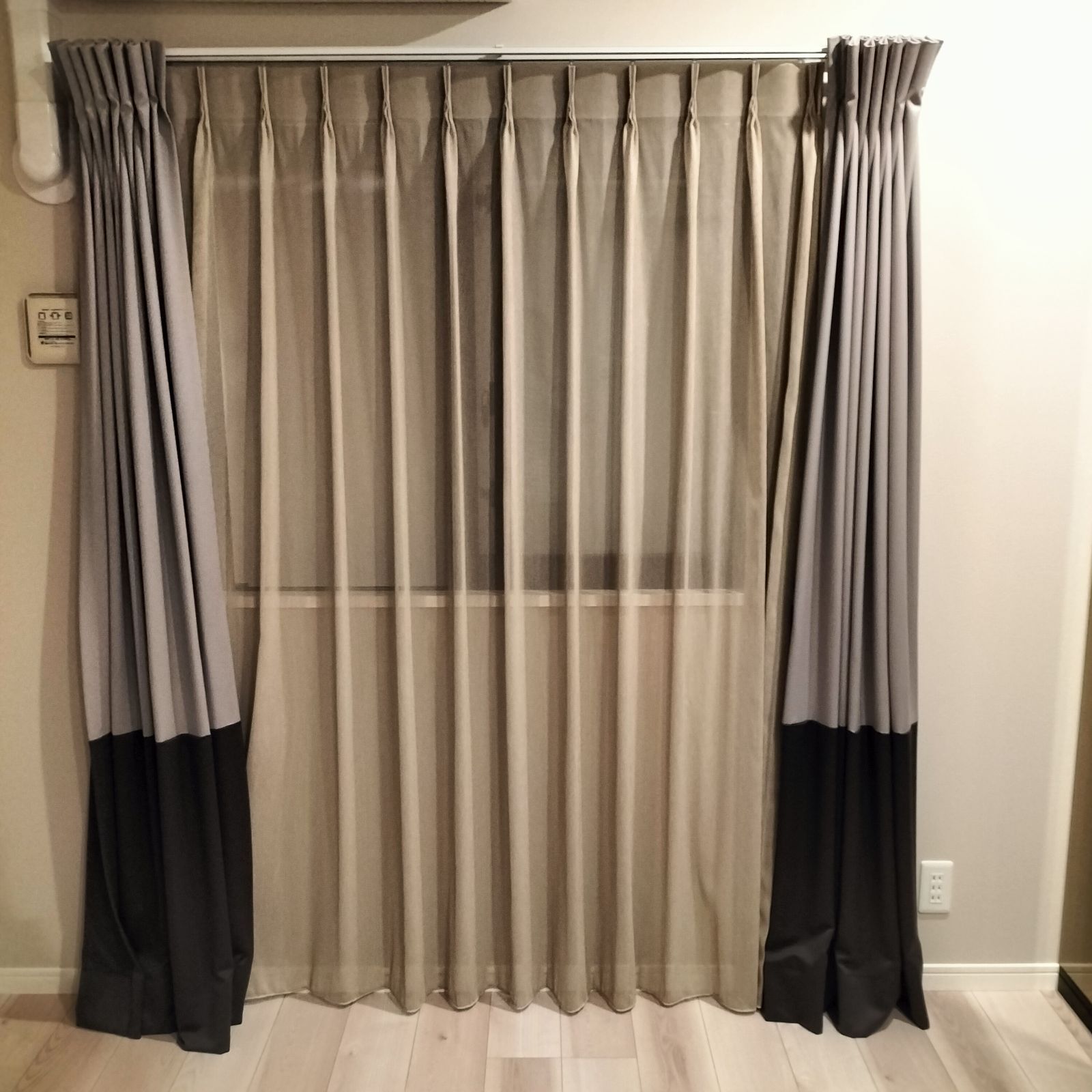 カッシーナ イクスシー レースカーテン W 171 H 190 G 2511 KA 7