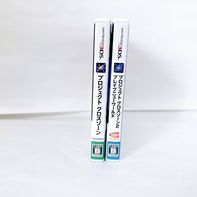 プロジェクトクロスゾーン & PROJECT X ZONE 2 BRAVE NEW WORLD セット