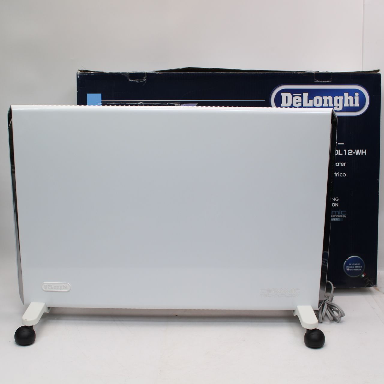 070)【美品】DeLonghi デロンギ コンベクターヒーター HXJ60L12-WH