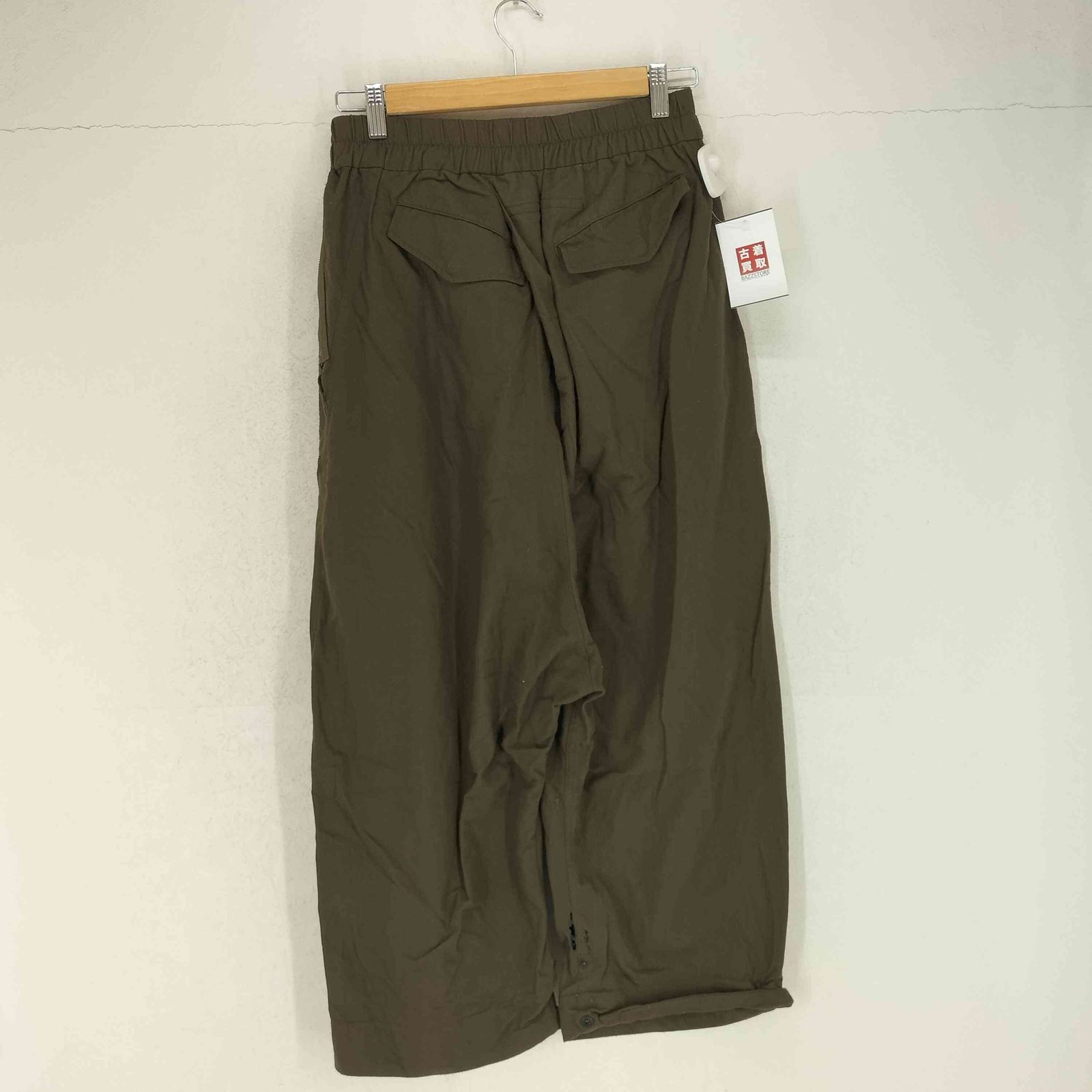 セブンユリウス _7 JULIUS ジップポケットサルエルパンツ メンズ 表記