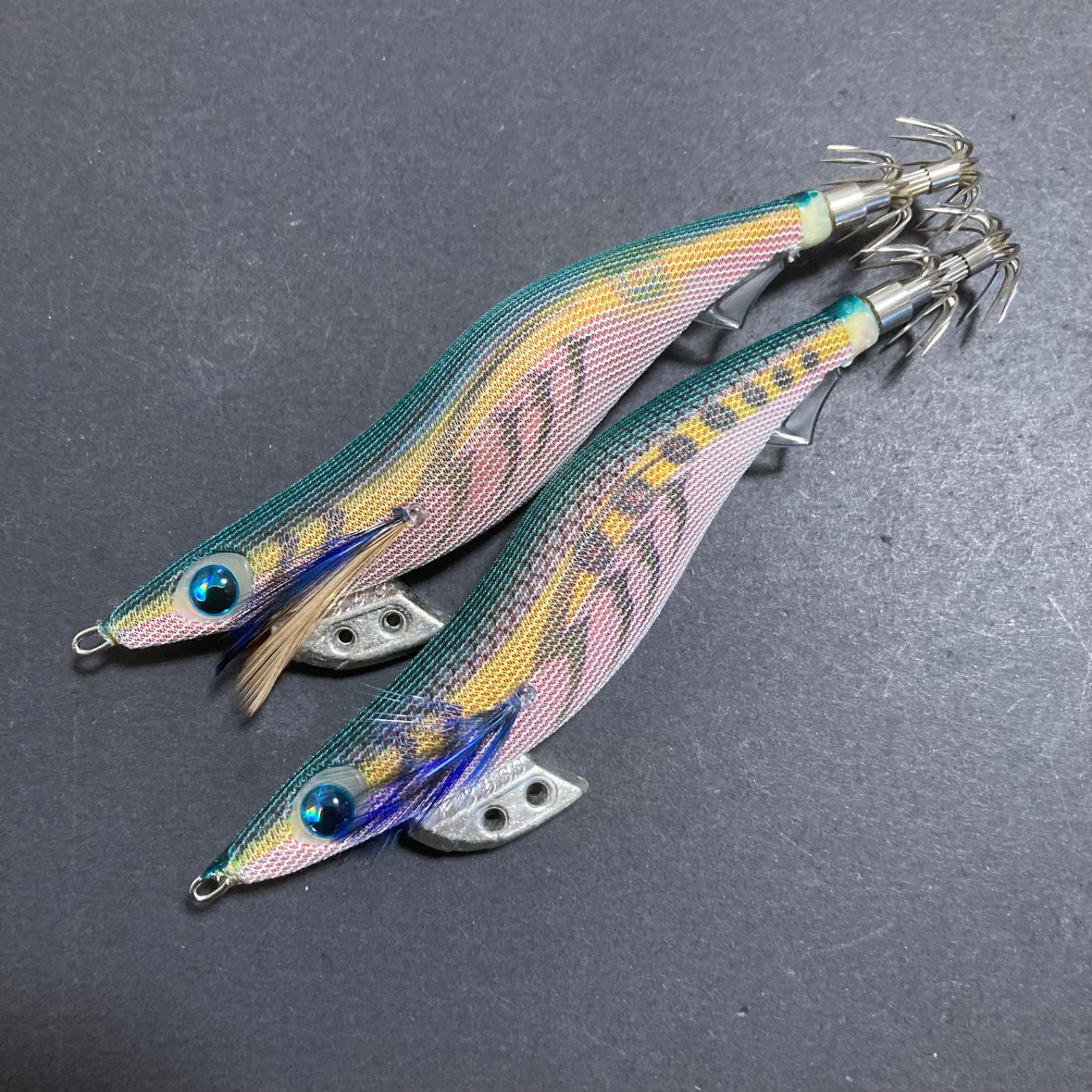 状態良好】 エギ王K 軍艦グリーン 3.5S 3.5SS シャロー スーパー