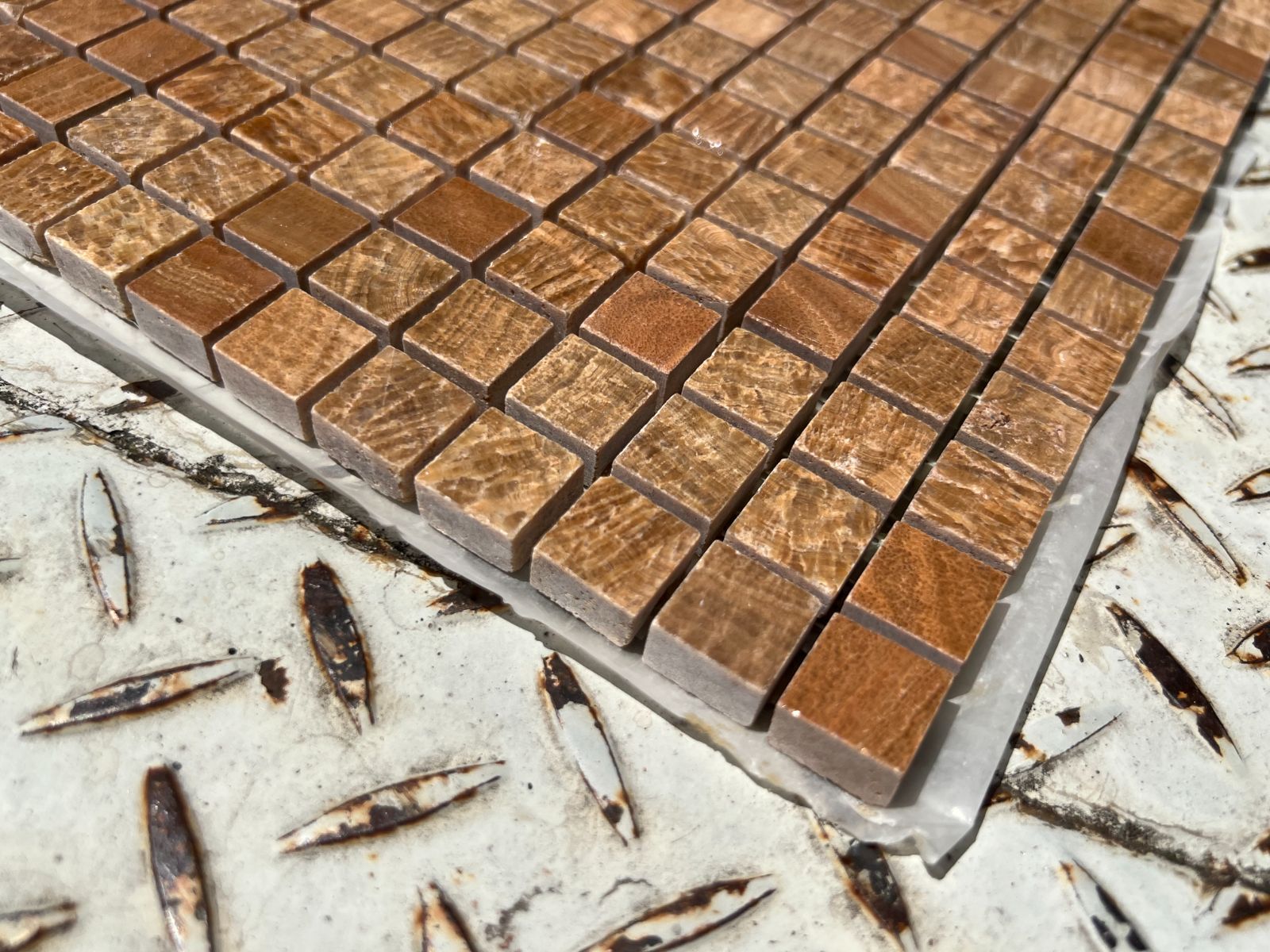  マリスト マーブルモザイク_MB-110 C 1ケース5シート入り 建築資材 材料 資材