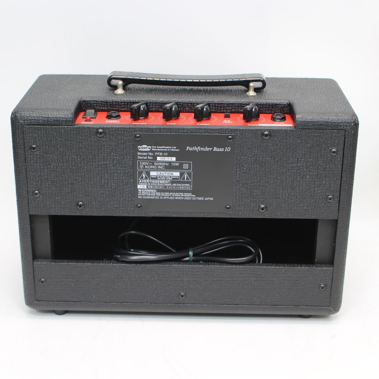 690)【美品】VOX コンパクトベースアンプ Pathfinder Bass10 PFB-10