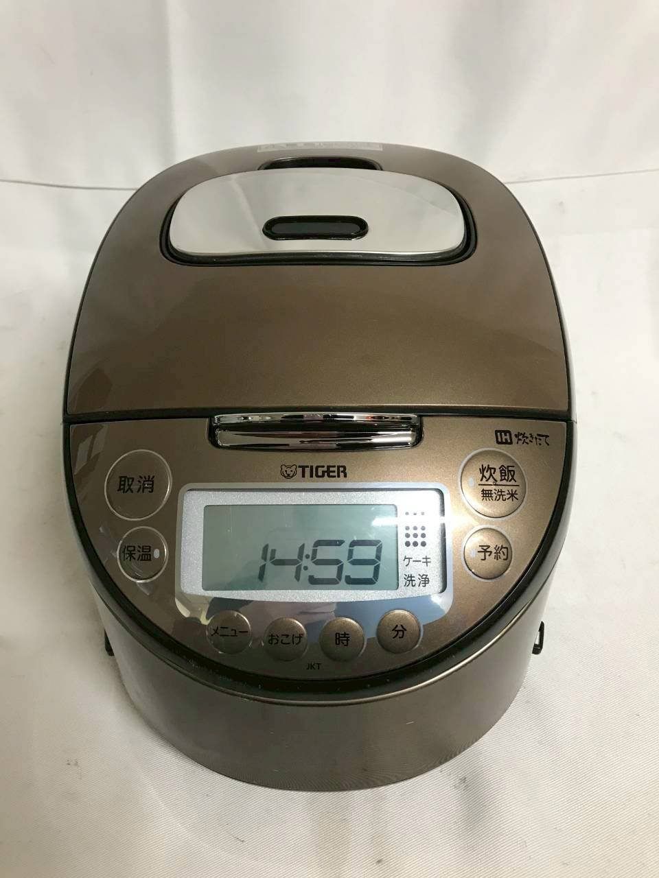 ☆JKT-P100 タイガー IH 炊飯器 ジャー 2022年製 動作品清掃済み JKT-