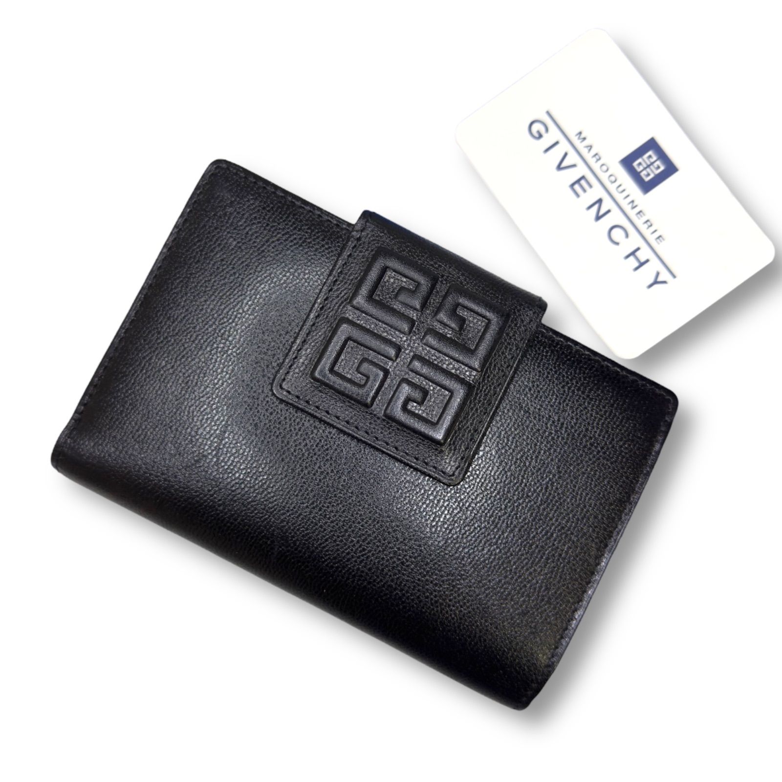 GIVENCHY ジバンシー がま口 二つ折り財布 4Gロゴ ヴィンテージ Agioka