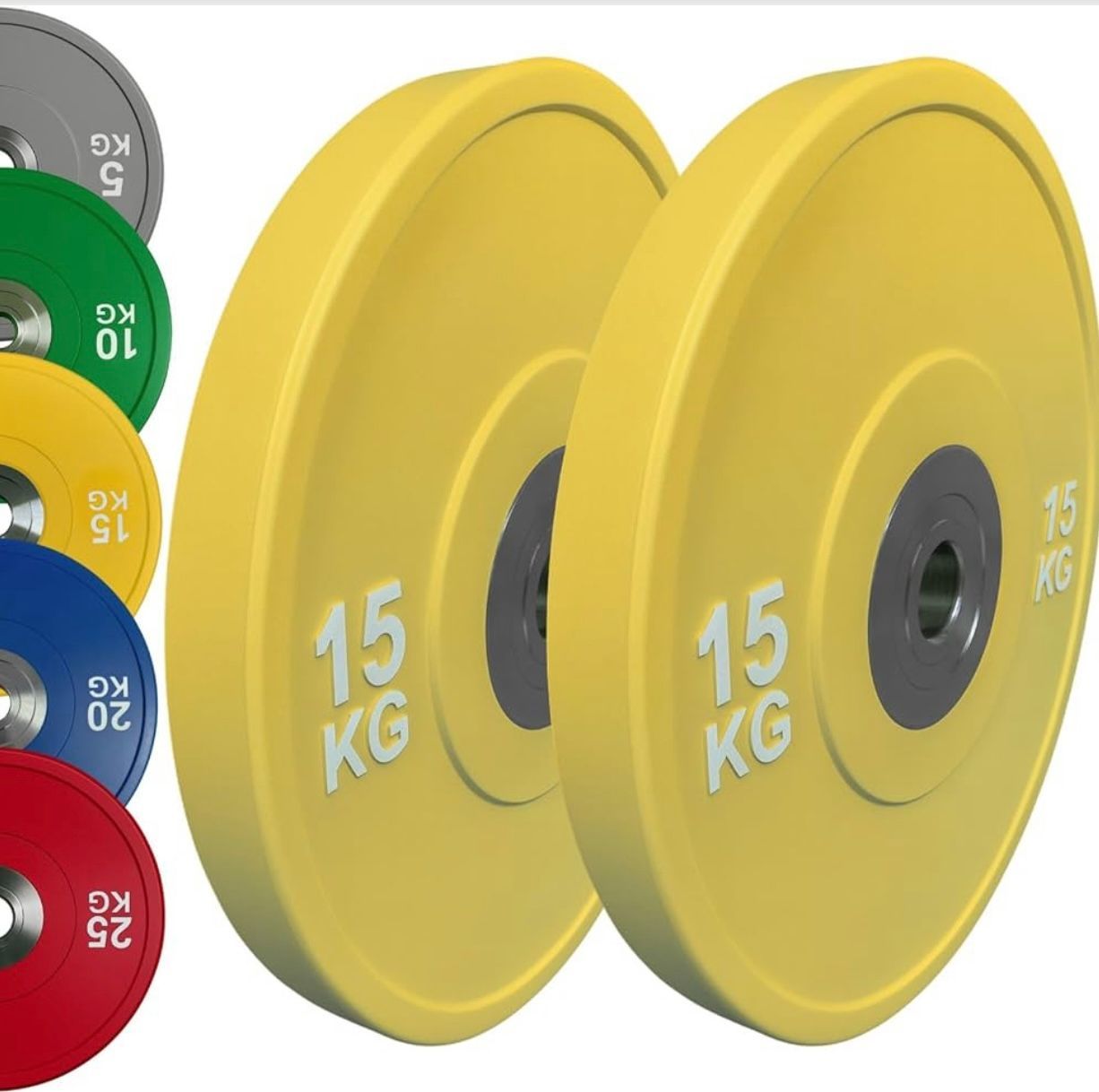 □品質検査クリア□ IWF規格 カラーバンパープレート 15kg 2枚セット