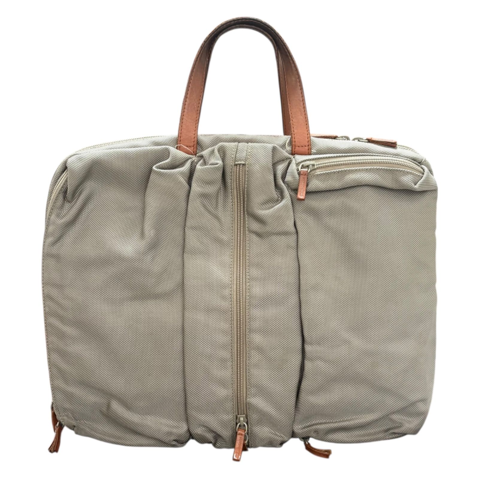 ハンティングワールド HUNTING WORLD ビジネスリュック ビジネスバッグ 2 WAY ブリーフケース PCバッグ ナイロン 多収納ポケット グレー系