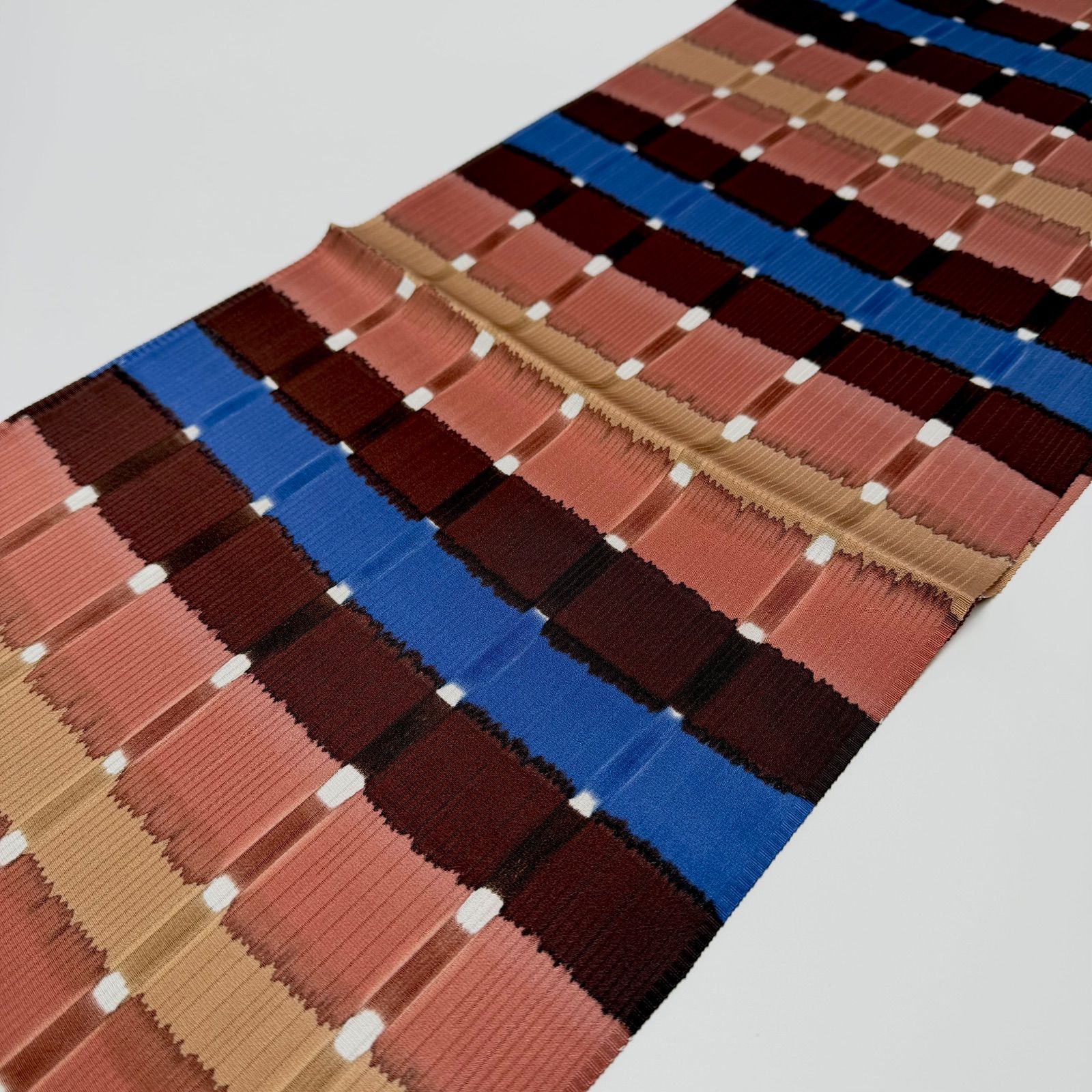 帯揚げ 和小物さくら 横段 四色グラデーションぼかし 0225