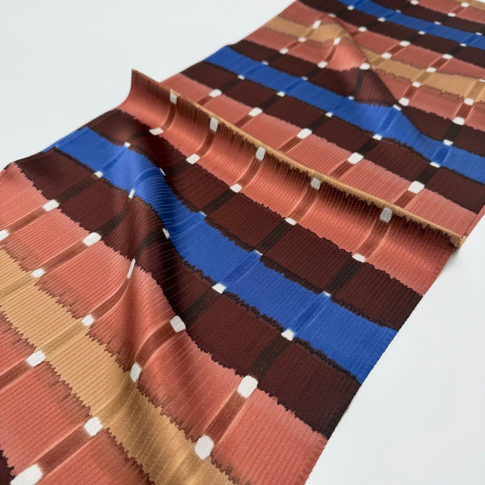 帯揚げ 和小物さくら 横段 四色グラデーションぼかし 0225