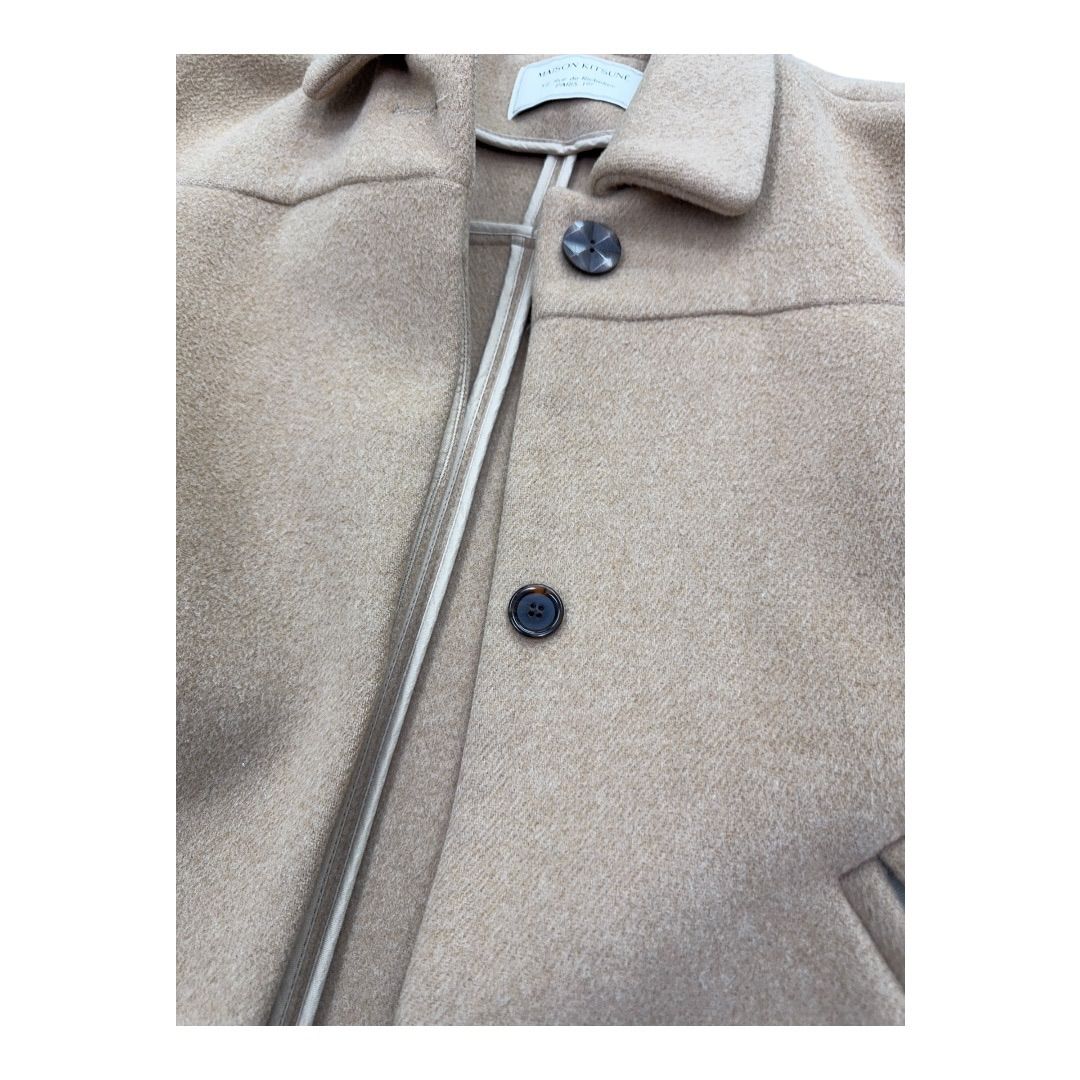 MAISON KITSUNE メゾンキツネ ウールコート レディース S - メルカリ