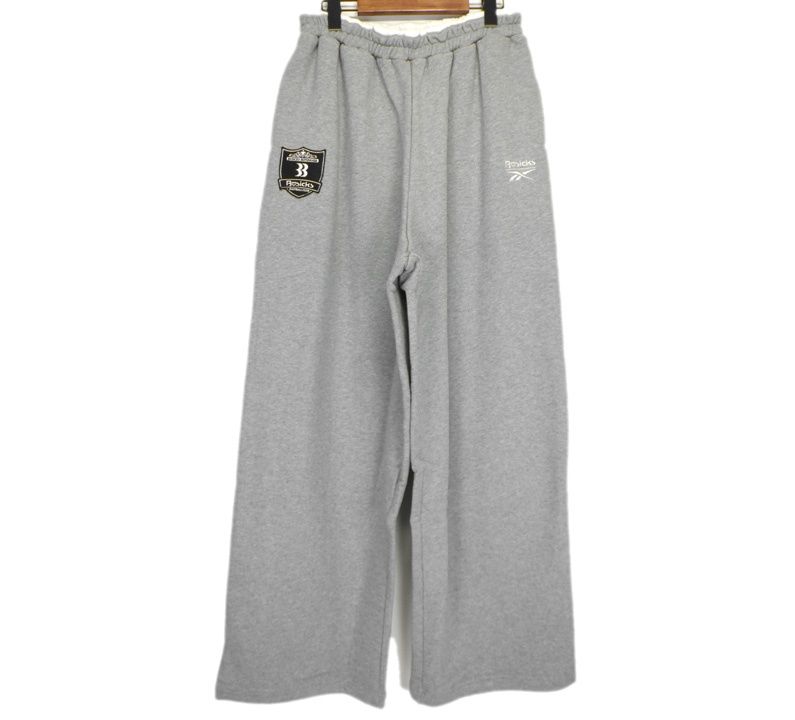 ベイシックス BASICKS リーボック Reebok Uniform Sweat Trousers RB 0402 ロゴ 刺繍 エンブレム ワッペン スウェット パンツ 46058