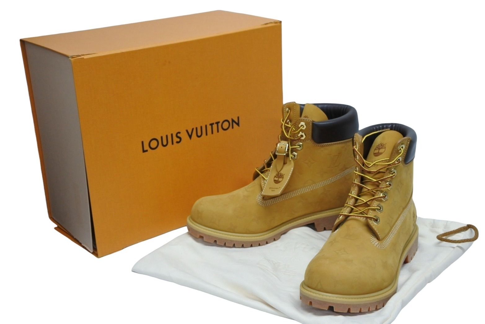 【未使用品】ルイ・ヴィトン ✕ ティンバーランド ブーツ US8 26㌢ 新品未使用 LOUIS VUITTON ルイヴィトン × Timberland